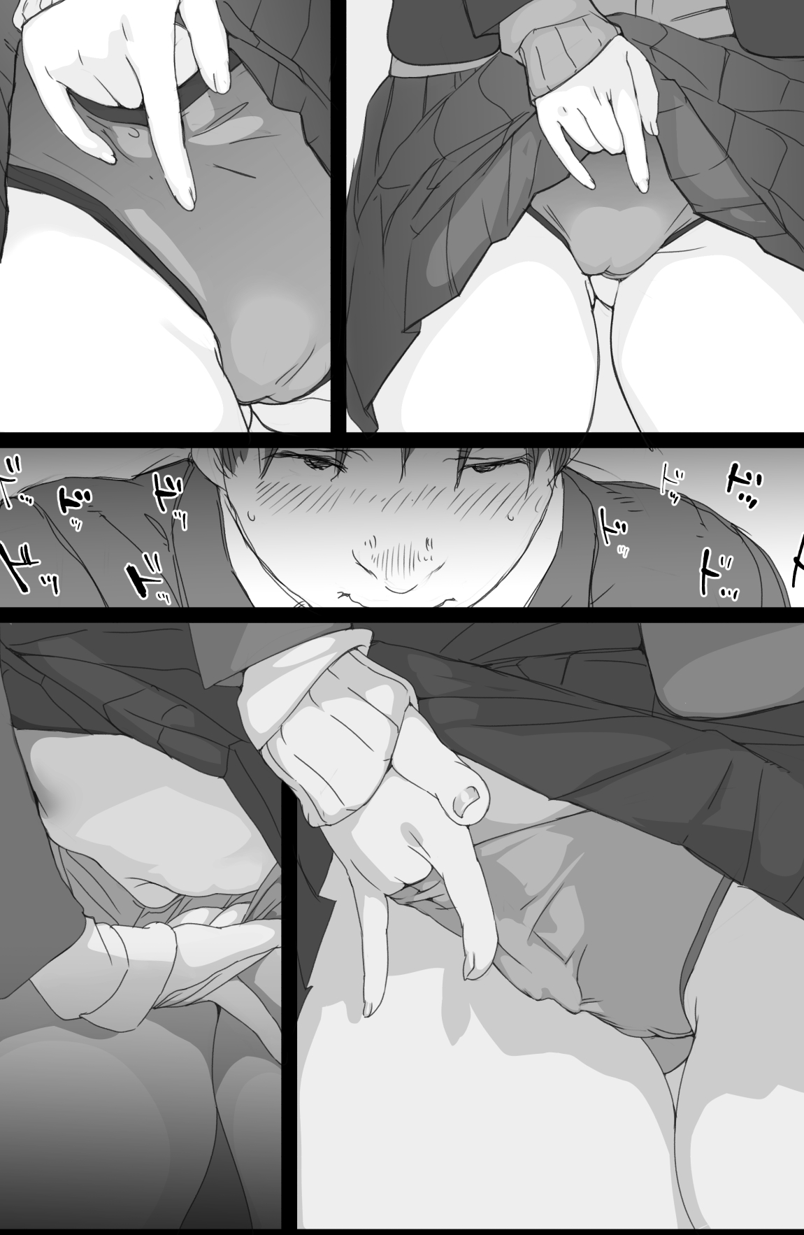 Đọc truyện hentai Anh Chàng May Mắn Và Cô Gái Khoe Hàng Trên Chuyến Tàu Điện Ngầm - Oneshot