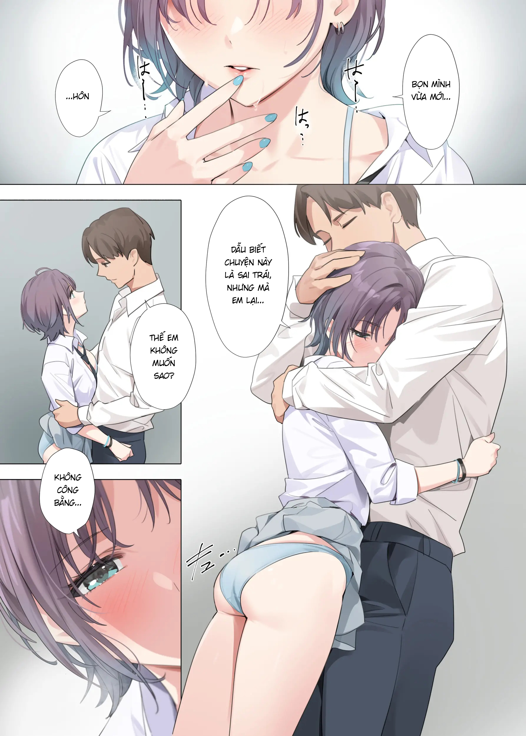 Đọc truyện hentai Giấc mơ màu tím 3 - Part 2