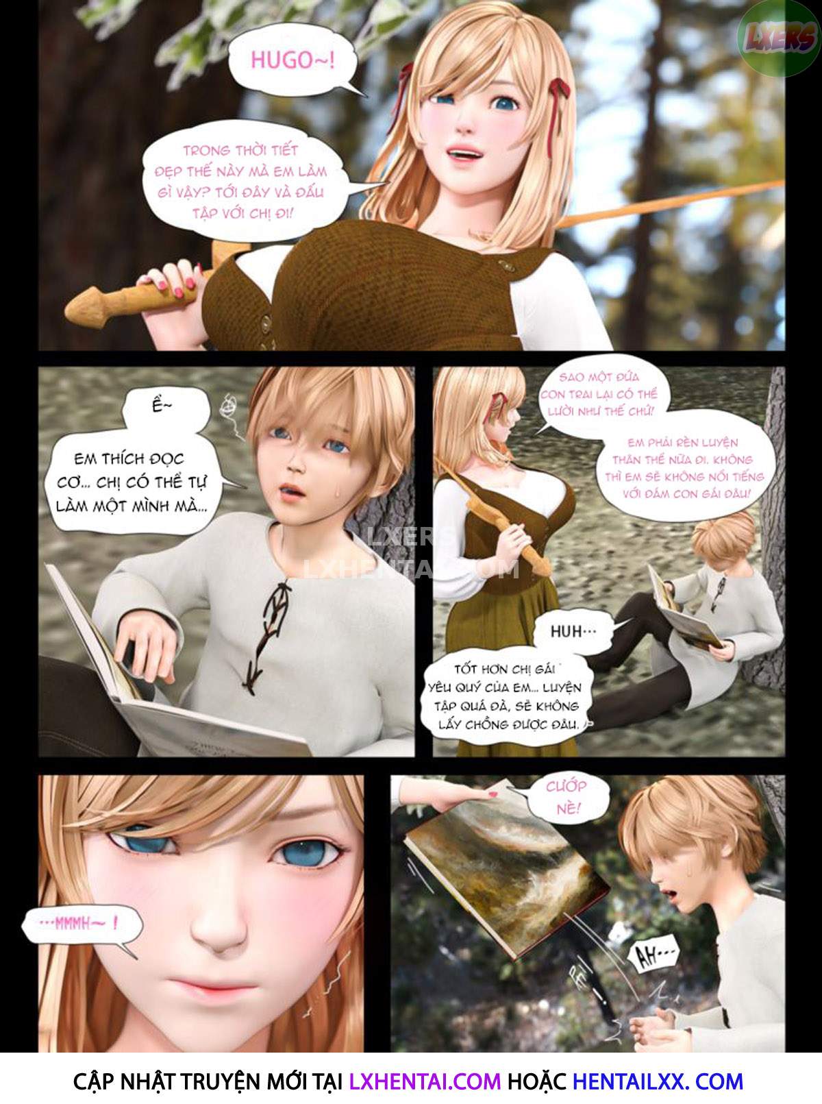 Đọc truyện hentai The Rose Fall Into Darkness - Chap 2