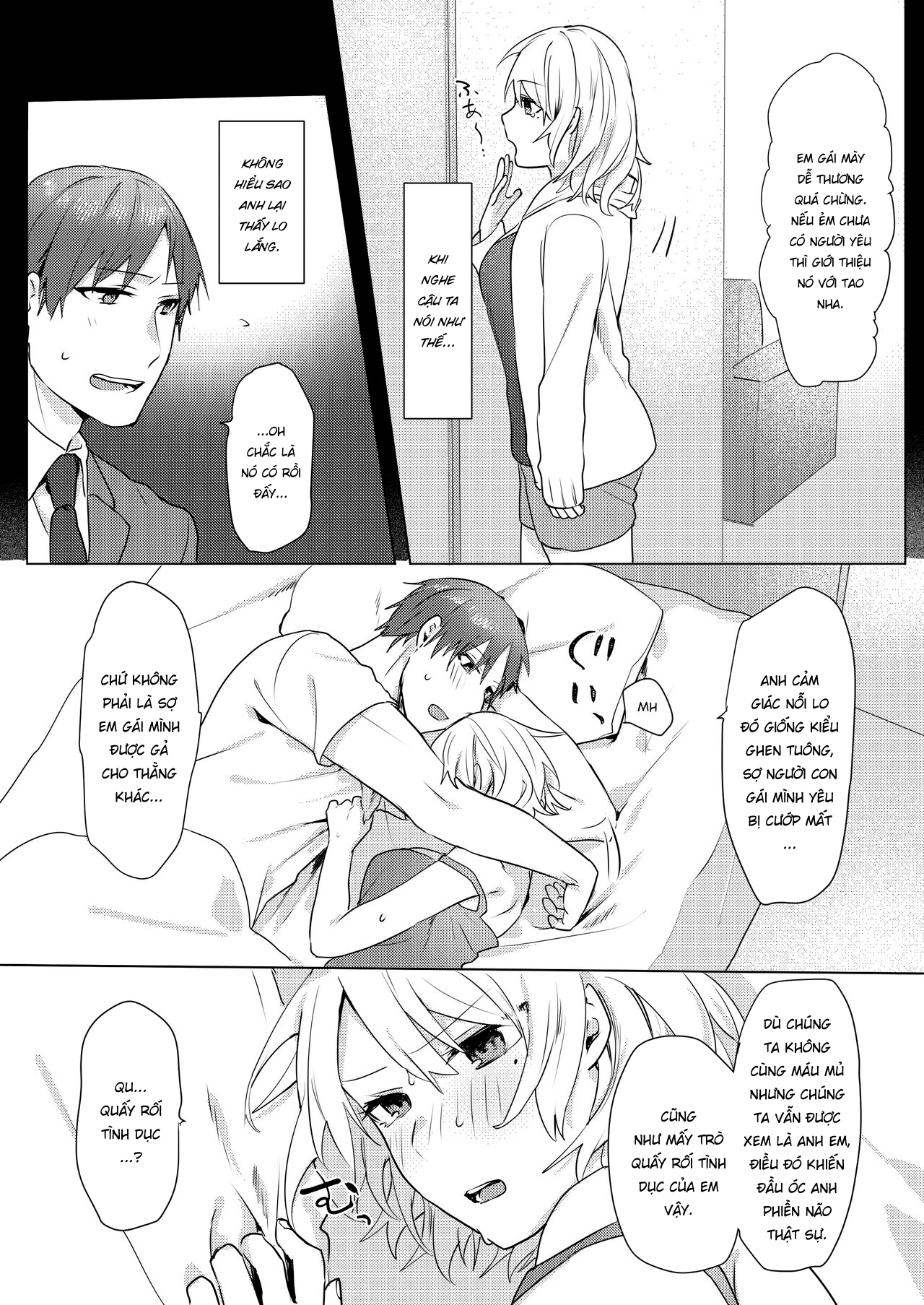 Đọc truyện hentai Kế hoạch dụ dỗ Onii-chan của tôi - Oneshot ngọt