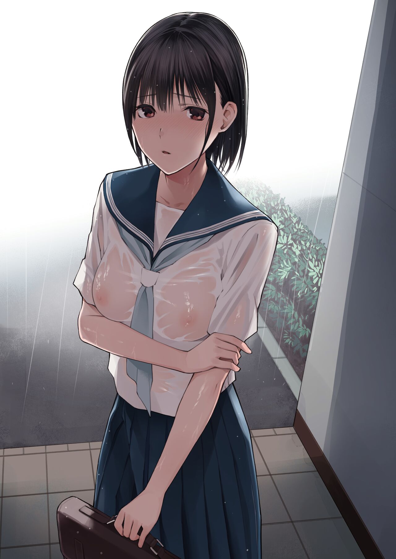 Đọc truyện hentai Tôi lõa thể trong chiều mưa - Oneshot nuột