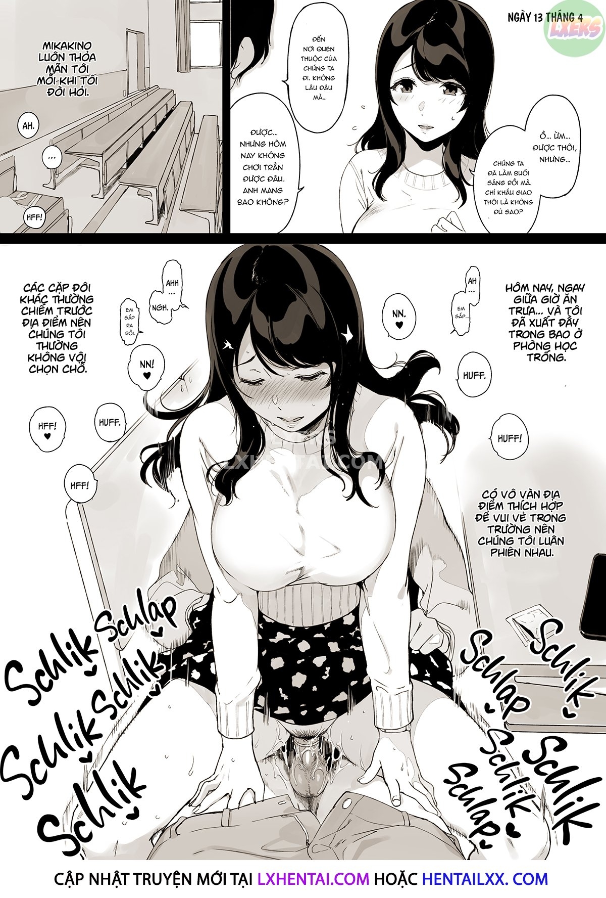 Đọc truyện hentai Đời sống tình dục bí mật của Mikakino - Oneshot