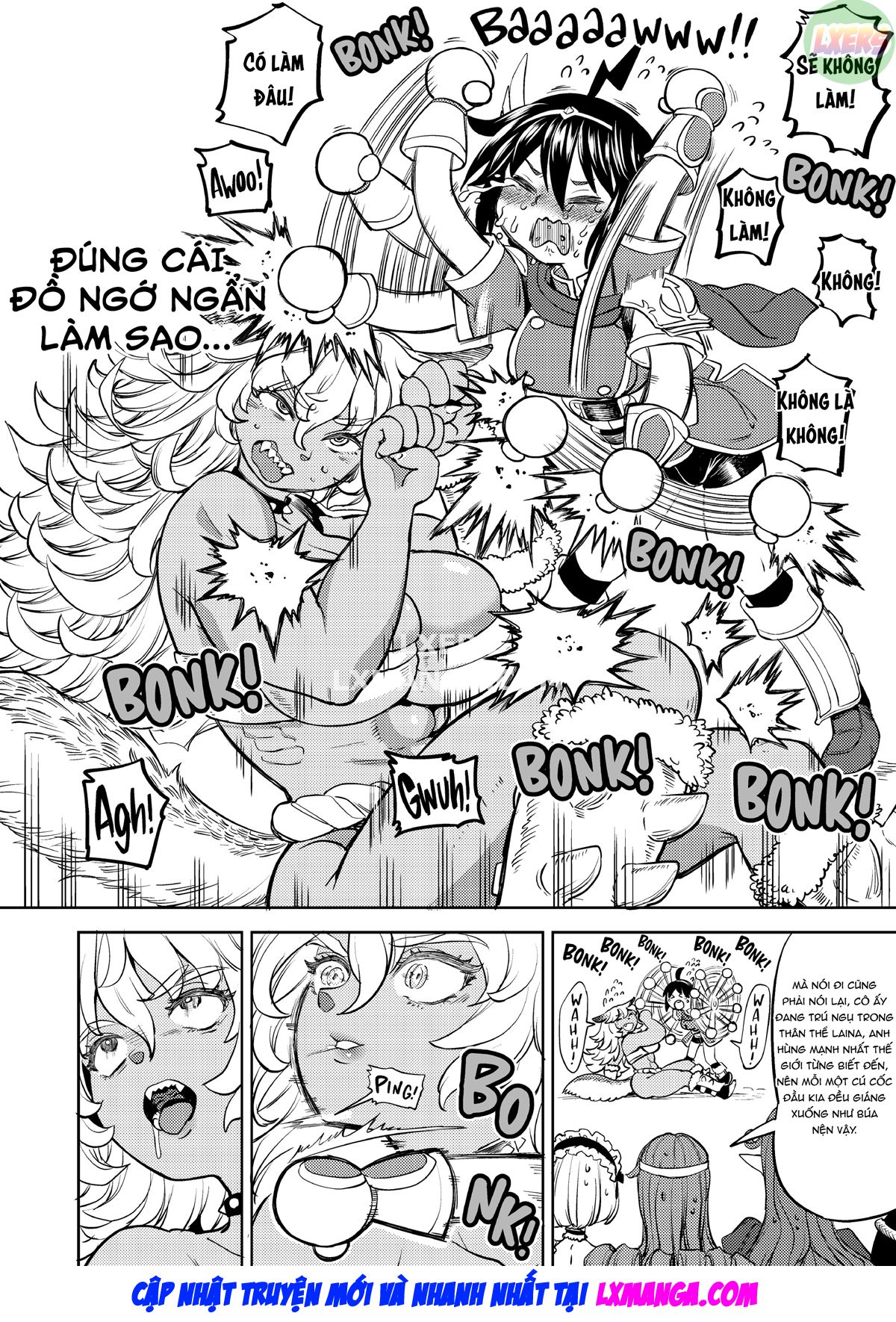 Đọc truyện hentai Tái sinh thành một nữ anh hùng có 5 người vợ quỷ - Chap 6