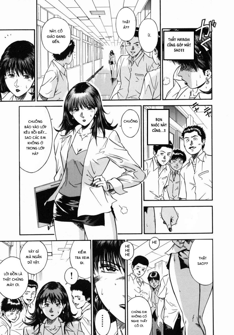 Đọc truyện hentai Nữ giáo viên Rieka - Chap 4