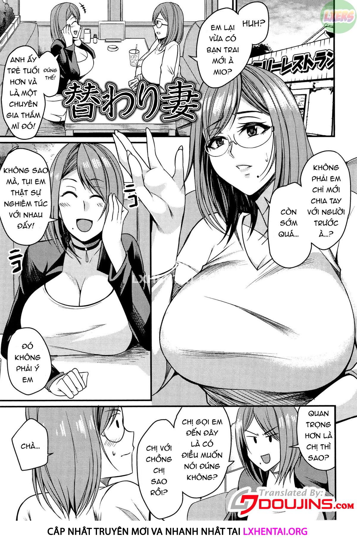 Đọc truyện hentai Wife Breast Temptation - Chap 2