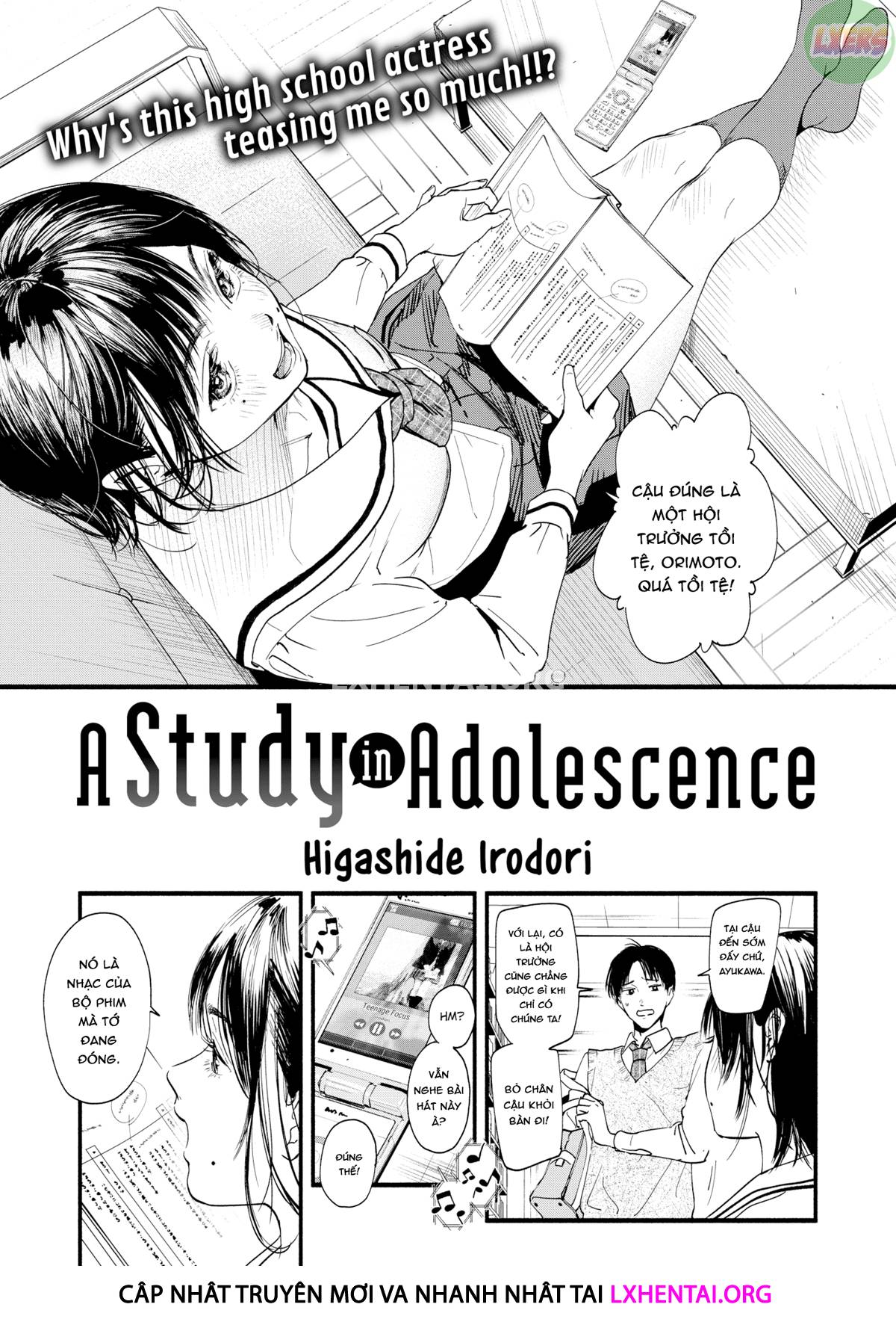 Đọc truyện hentai Bài học tuổi trẻ - Chap 1