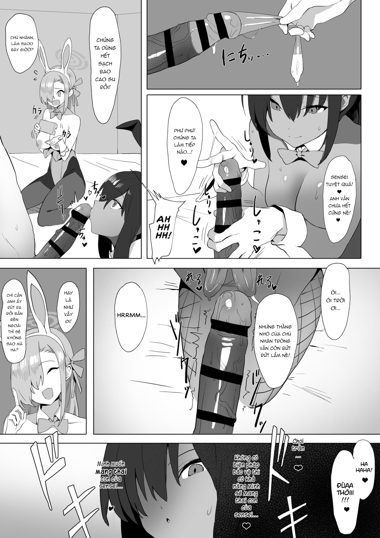 Đọc truyện hentai Lại là chịch hai nàng thỏ! - Like để được chịch thêm gái thỏ!