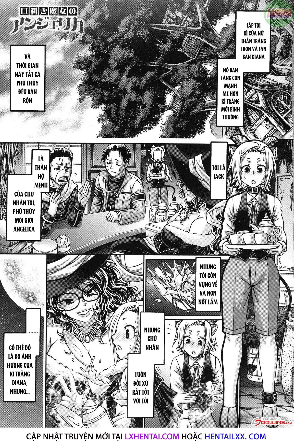 Đọc truyện hentai Mediator Witch ANGELIKA - Chap 1