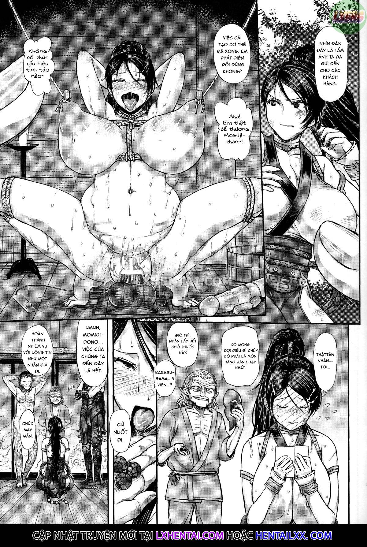 Đọc truyện hentai DOA DOA HARD CORE - Staining Momiji - Oneshot