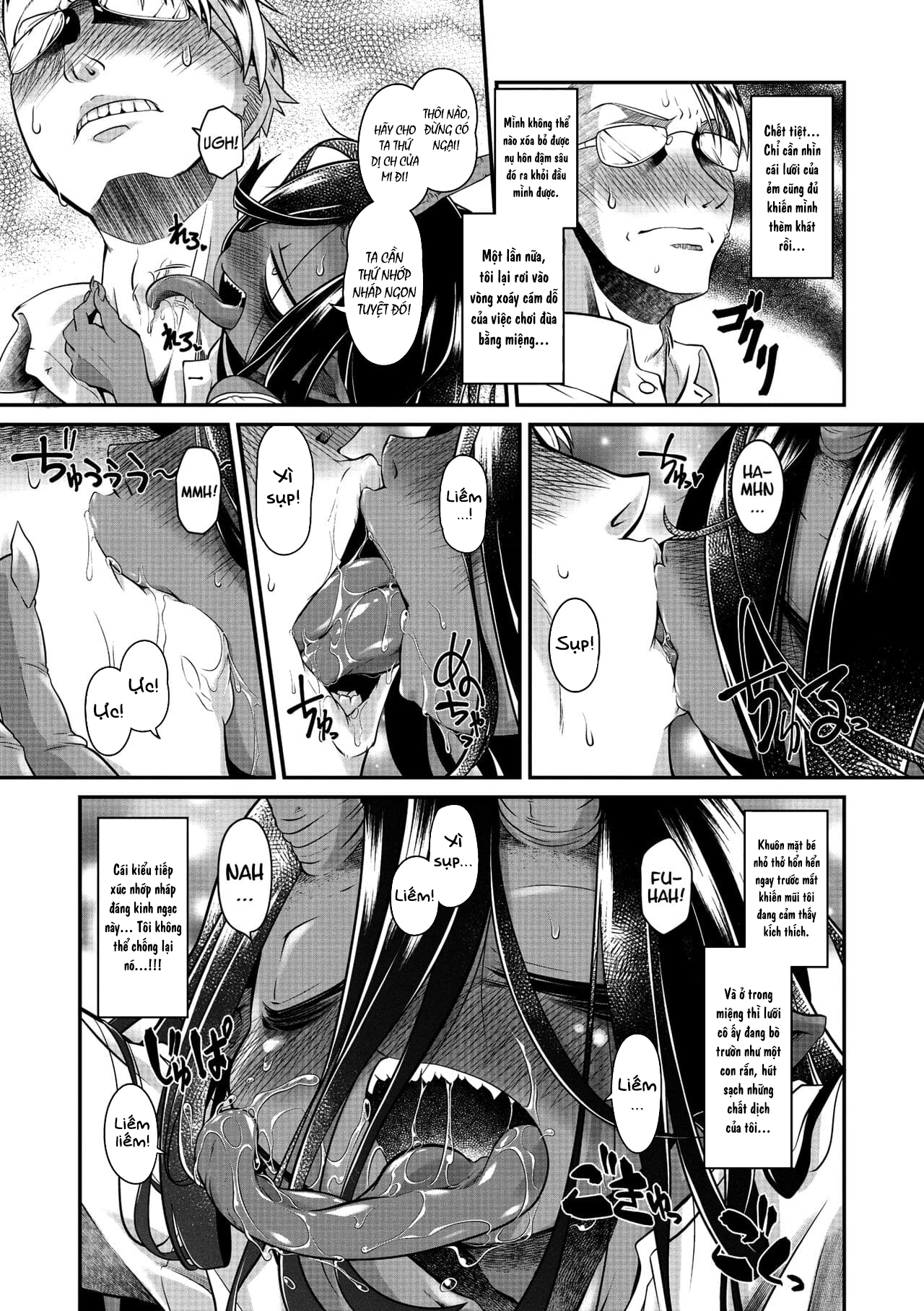 Đọc truyện hentai Một linh hồn đói bụng cứ đeo bám lấy tôi - Oneshot