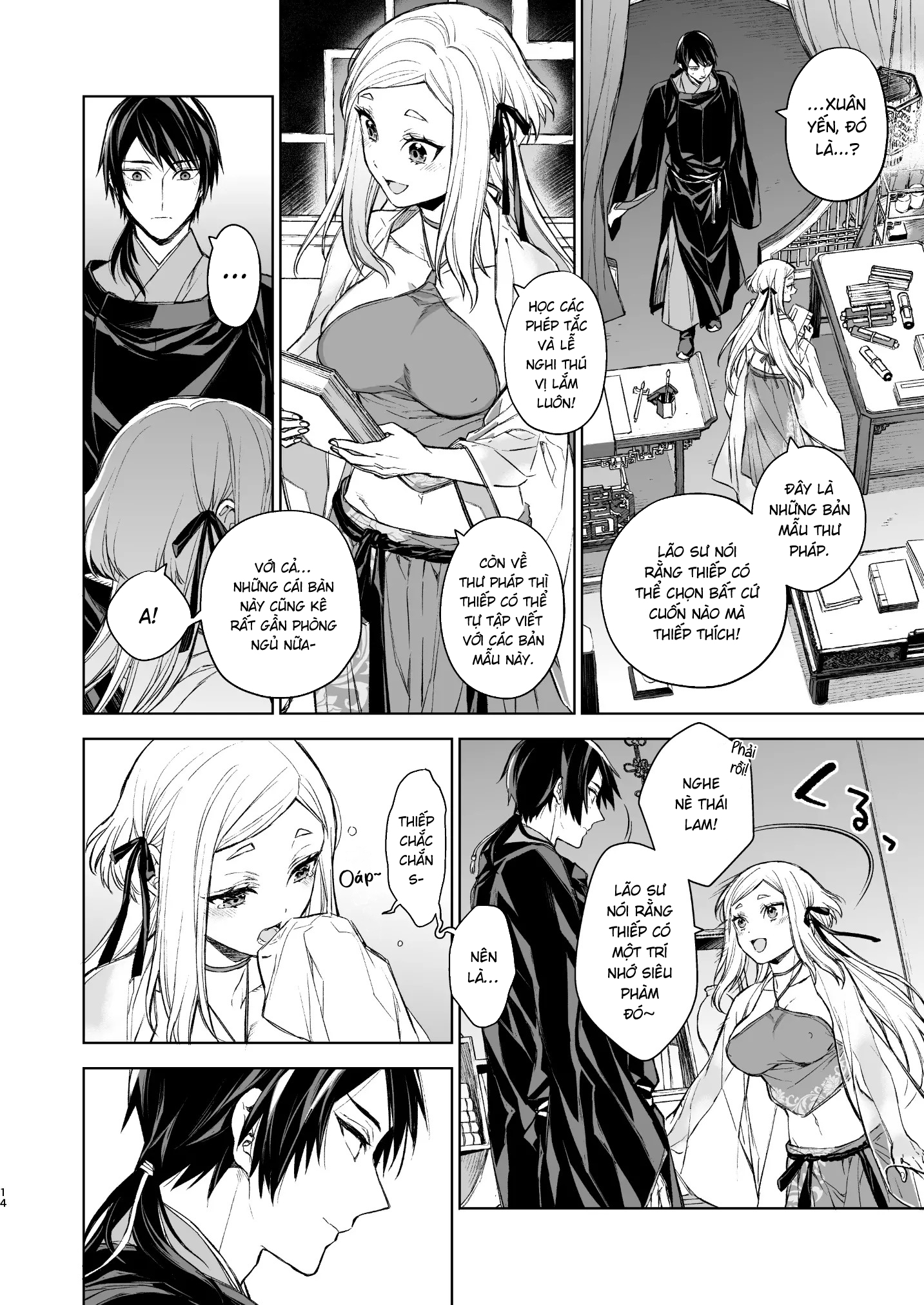 Đọc truyện hentai Yến Lam Khuê Trung Cố Thoại - Chap 2