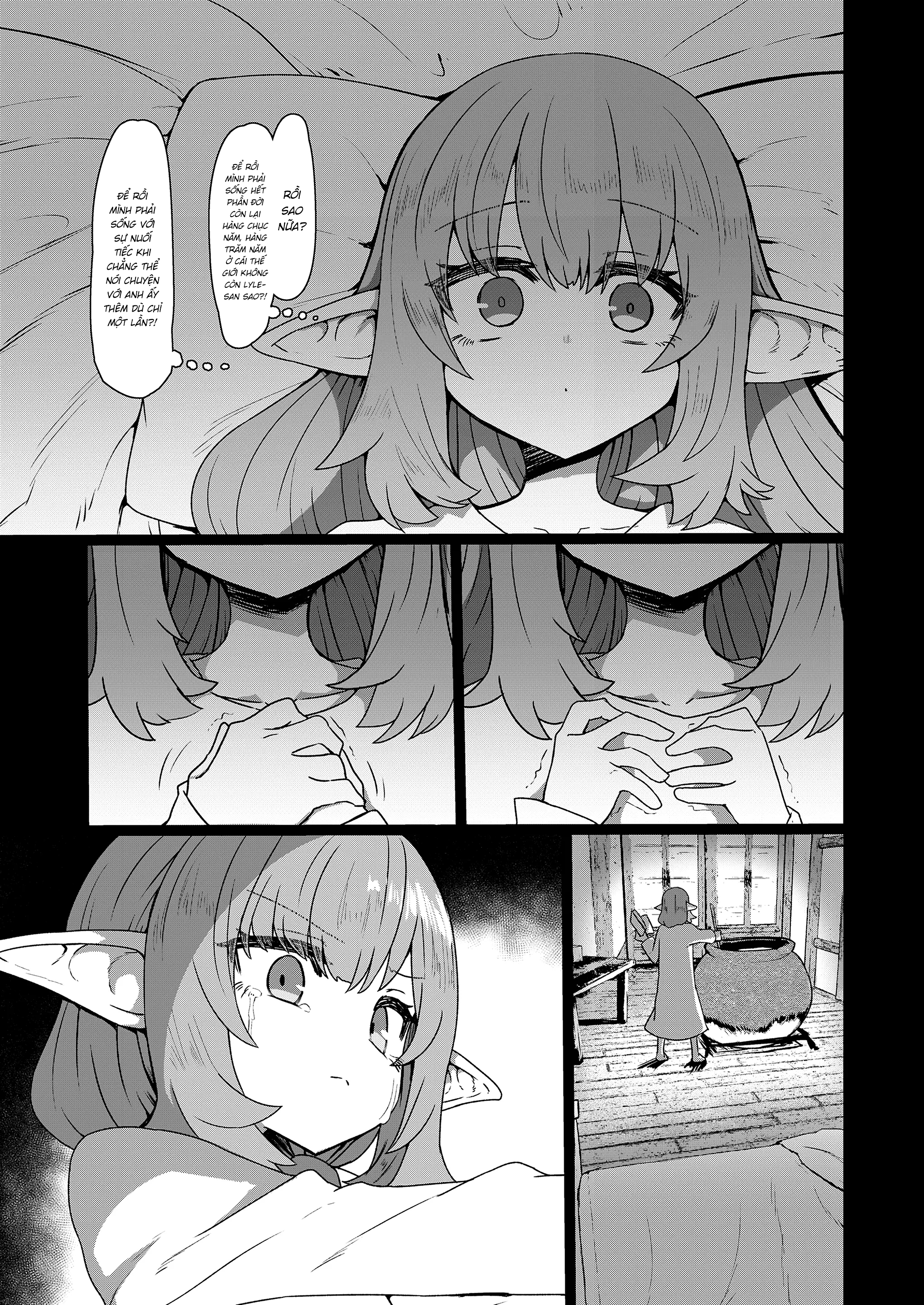 Đọc truyện hentai Yakkai na Fan Elf - Oneshot