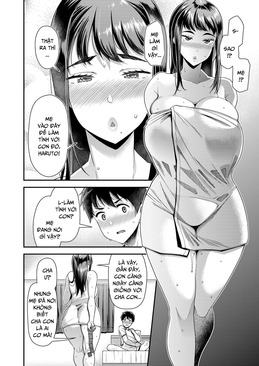 Đọc truyện hentai Con trai tới tuổi dậy thì! Chap 1