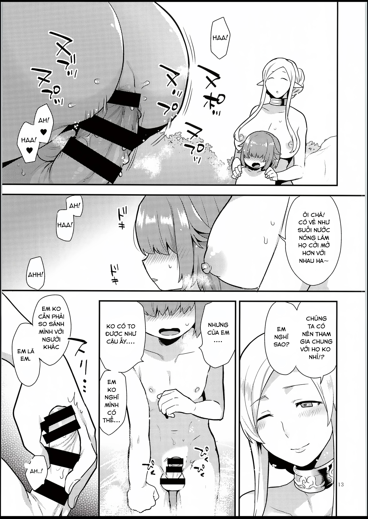 Đọc truyện hentai Elf Onsen - Oneshot
