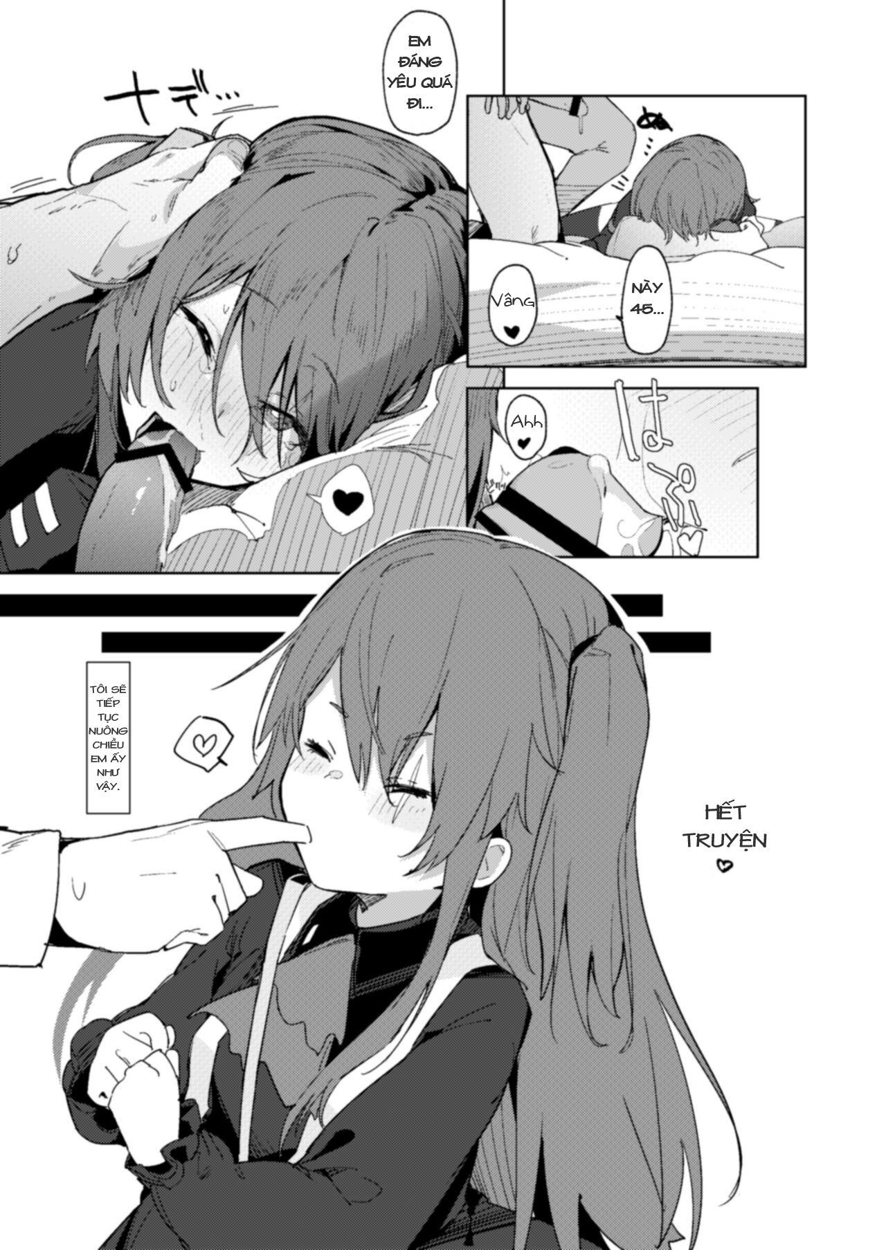Đọc truyện hentai Amae Amayakashi Amayakasare (Girls' Frontline) - Oneshot