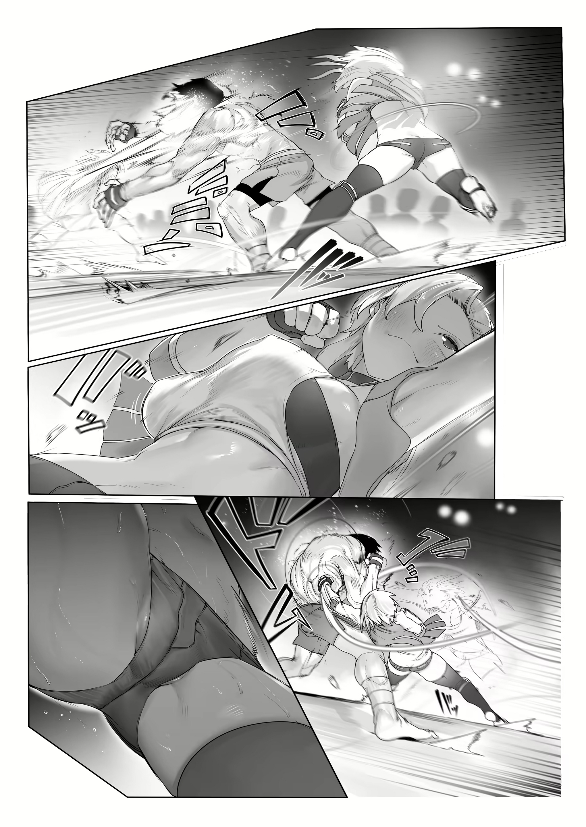 Đọc truyện hentai Battle Rape -Touka the Undefeated's Day of Humiliation- - Oneshot