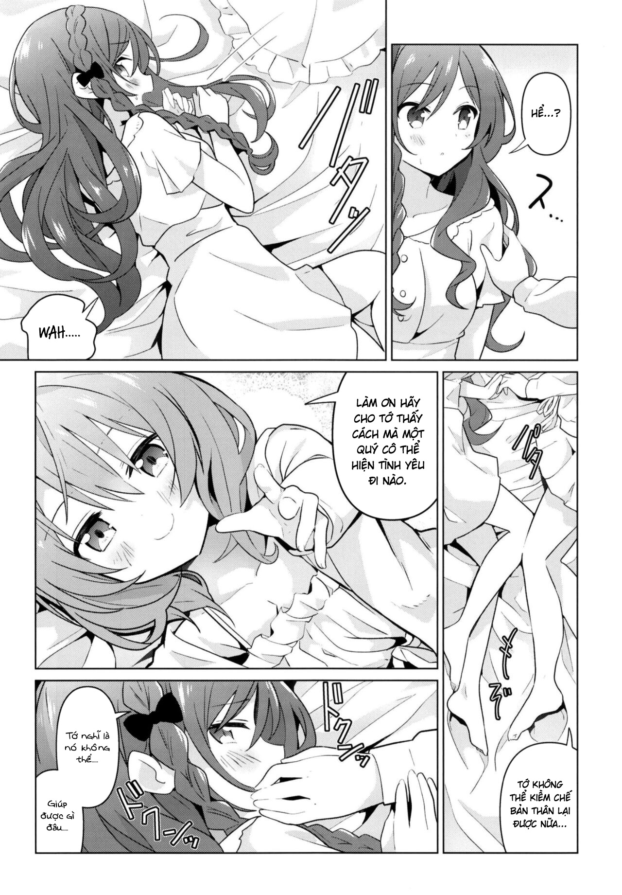 Đọc truyện hentai KokoRoze de Yuri ni Mezameru Hon - Oneshot