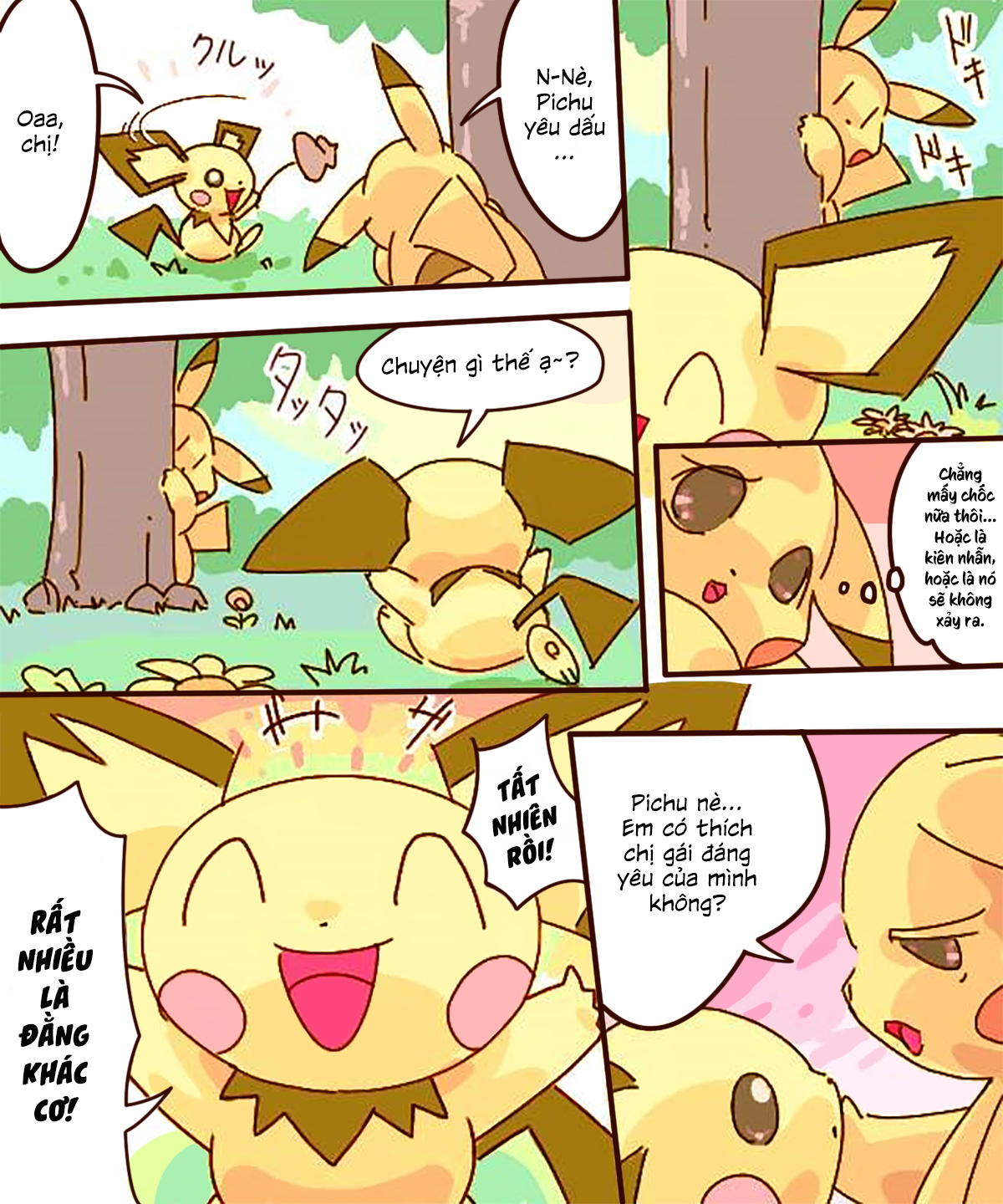 Đọc truyện hentai Pikachu Kiss Pichu - Oneshot