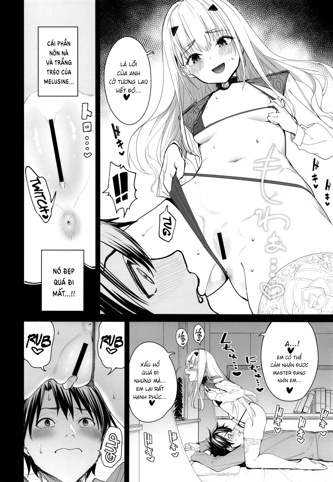 Đọc truyện hentai Cuốn truyện về việc Melusine của tôi trở nên điên cuồng - Oneshot