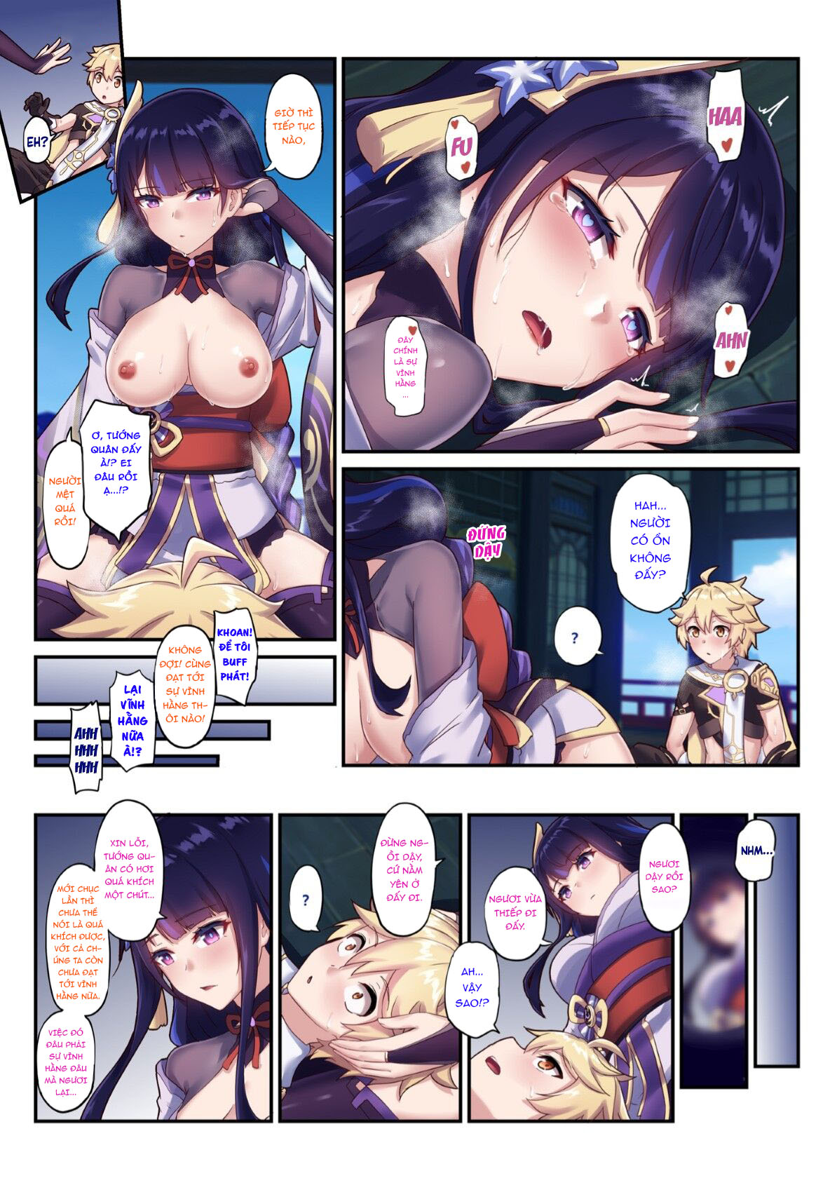 Đọc truyện hentai Lôi Thần Non Nớt - Oneshot