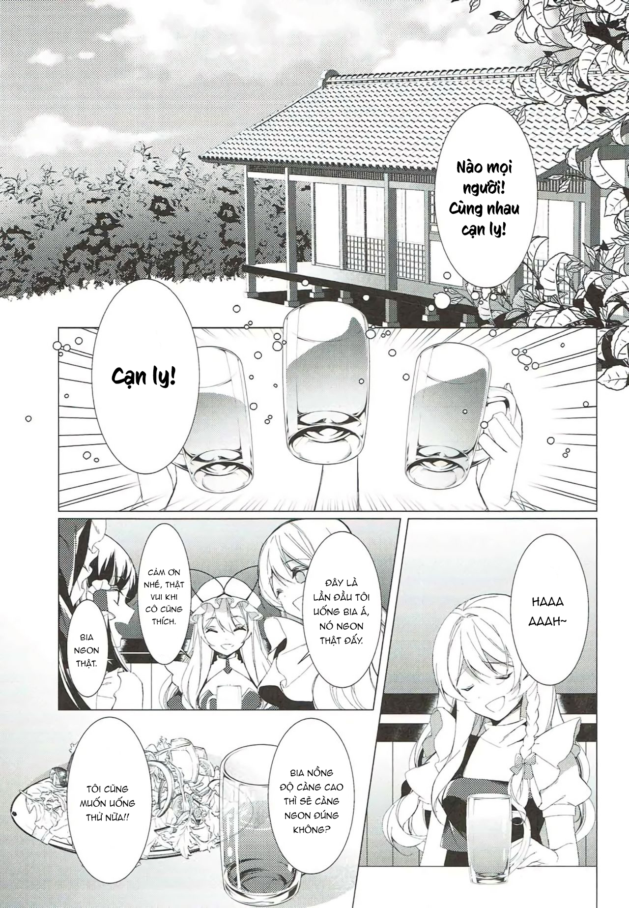 Đọc truyện hentai Thói quen uống rượu của bạn gái - Oneshot