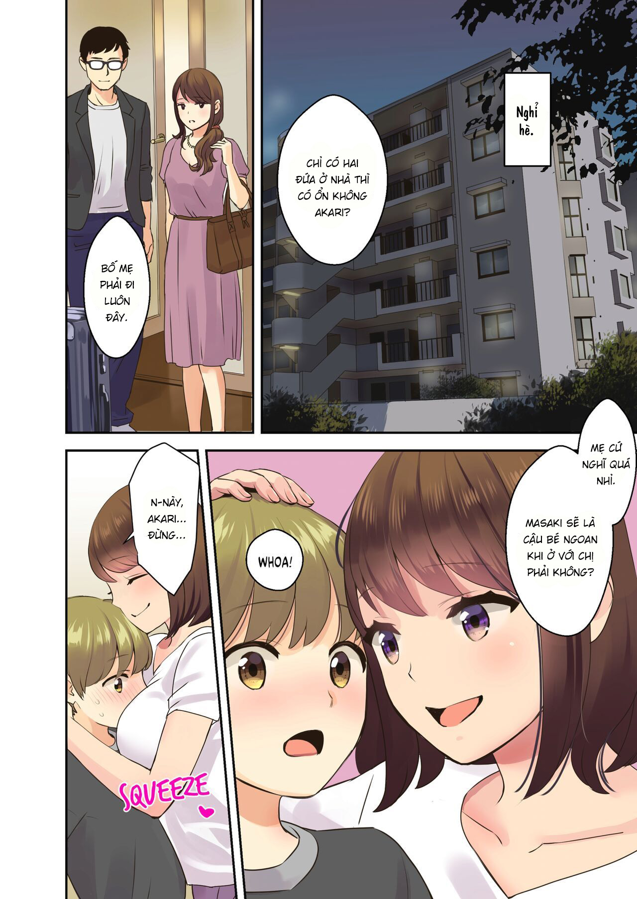 Đọc truyện hentai Khi ba mẹ vắng nhà... - Oneshot