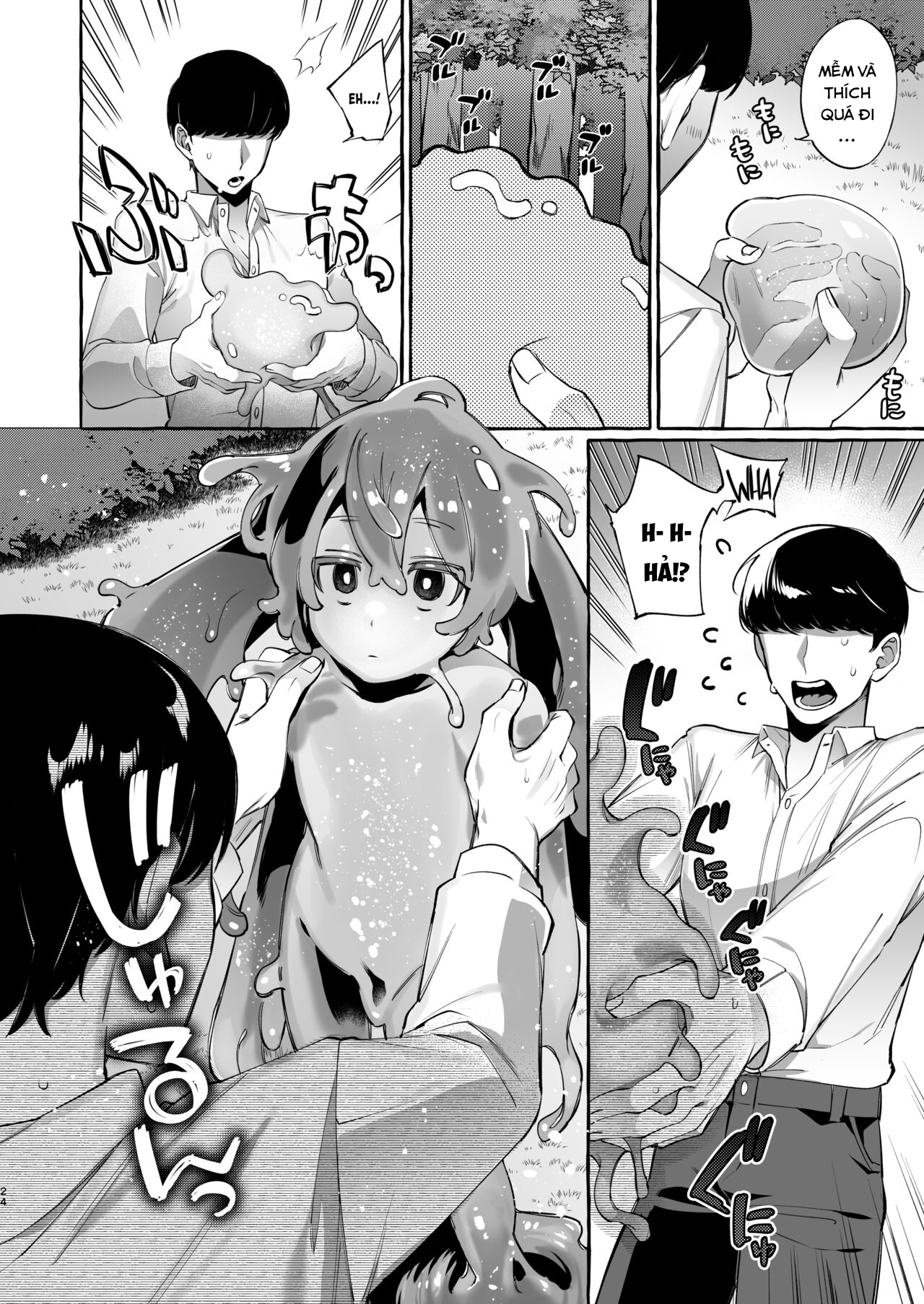 Đọc truyện hentai Tôi chuyển sinh đến thế giới khác với dàn harem toàn trap. - Chap 2