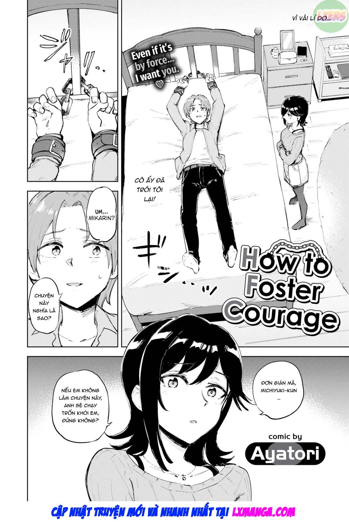 Đọc truyện hentai Làm thế nào để nuôi dưỡng lòng dũng cảm - Oneshot