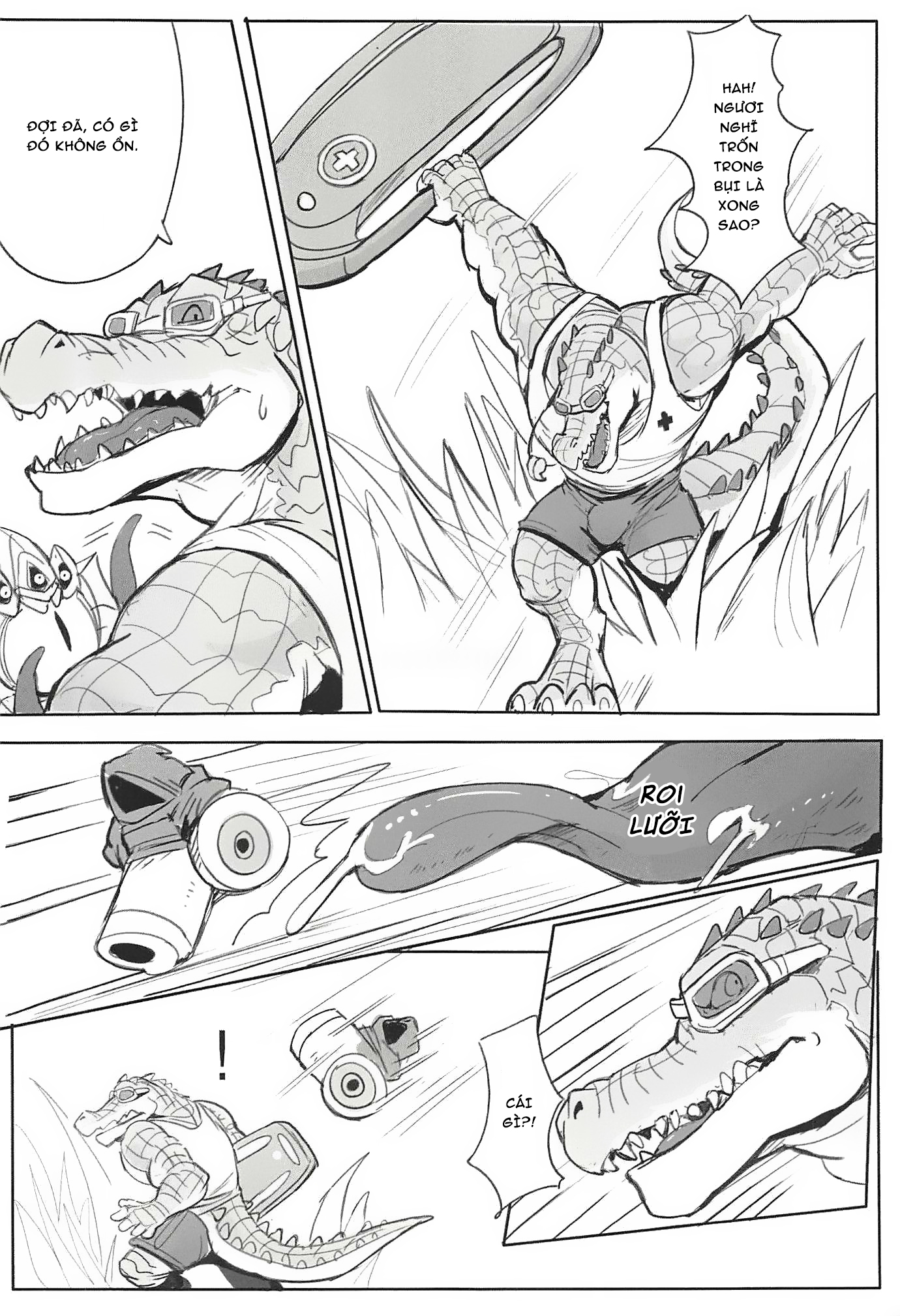 Đọc truyện hentai Đường cùng của kẻ săn mồi 2 - Hổ báo và cái kết
