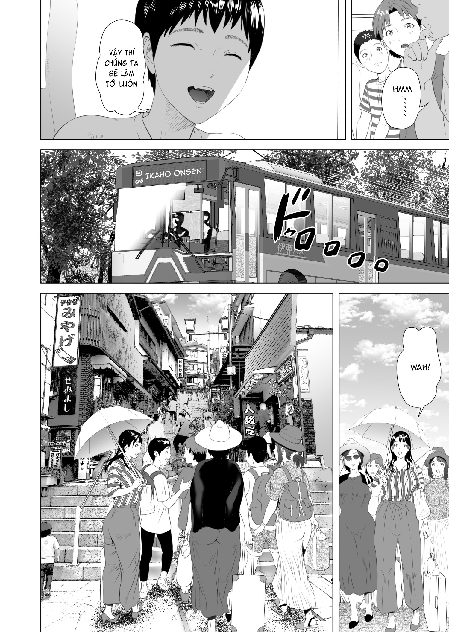 Đọc truyện hentai Neighborhood Seduction Joint Hot Spring Trip - Oneshot