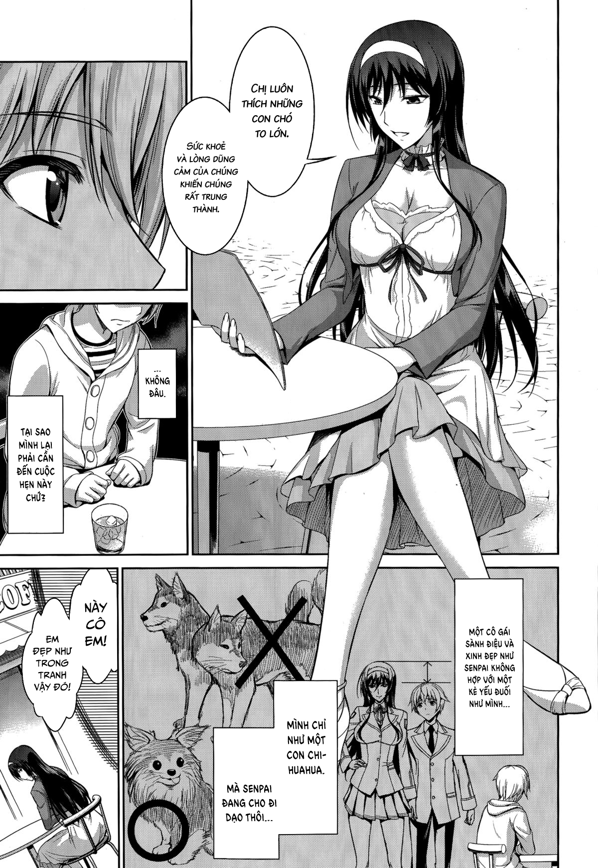 Đọc truyện hentai Để em sủa cho chị nghe - Chap 3