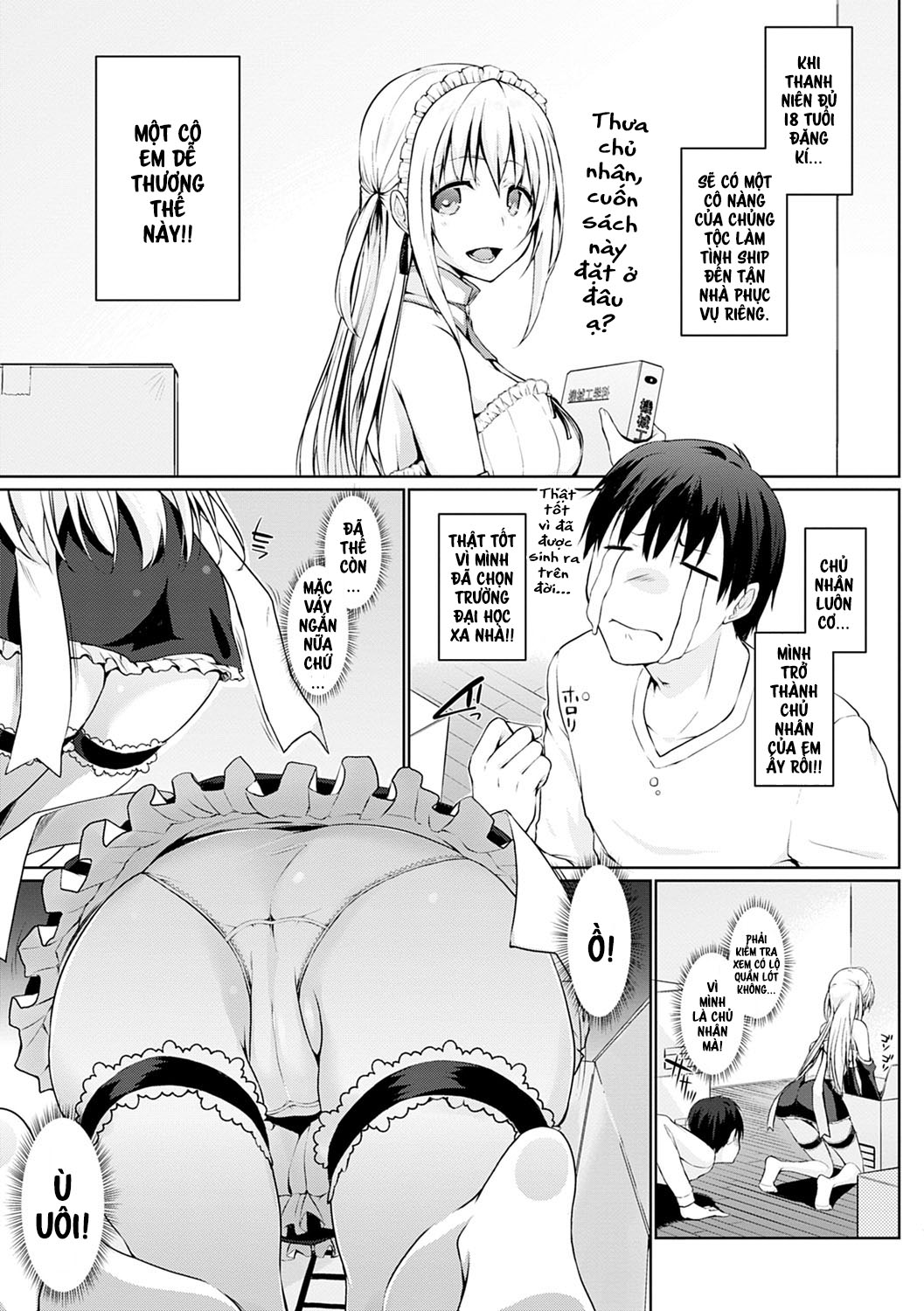 Đọc truyện hentai Chủng Tộc Làm Tình - Chap 1