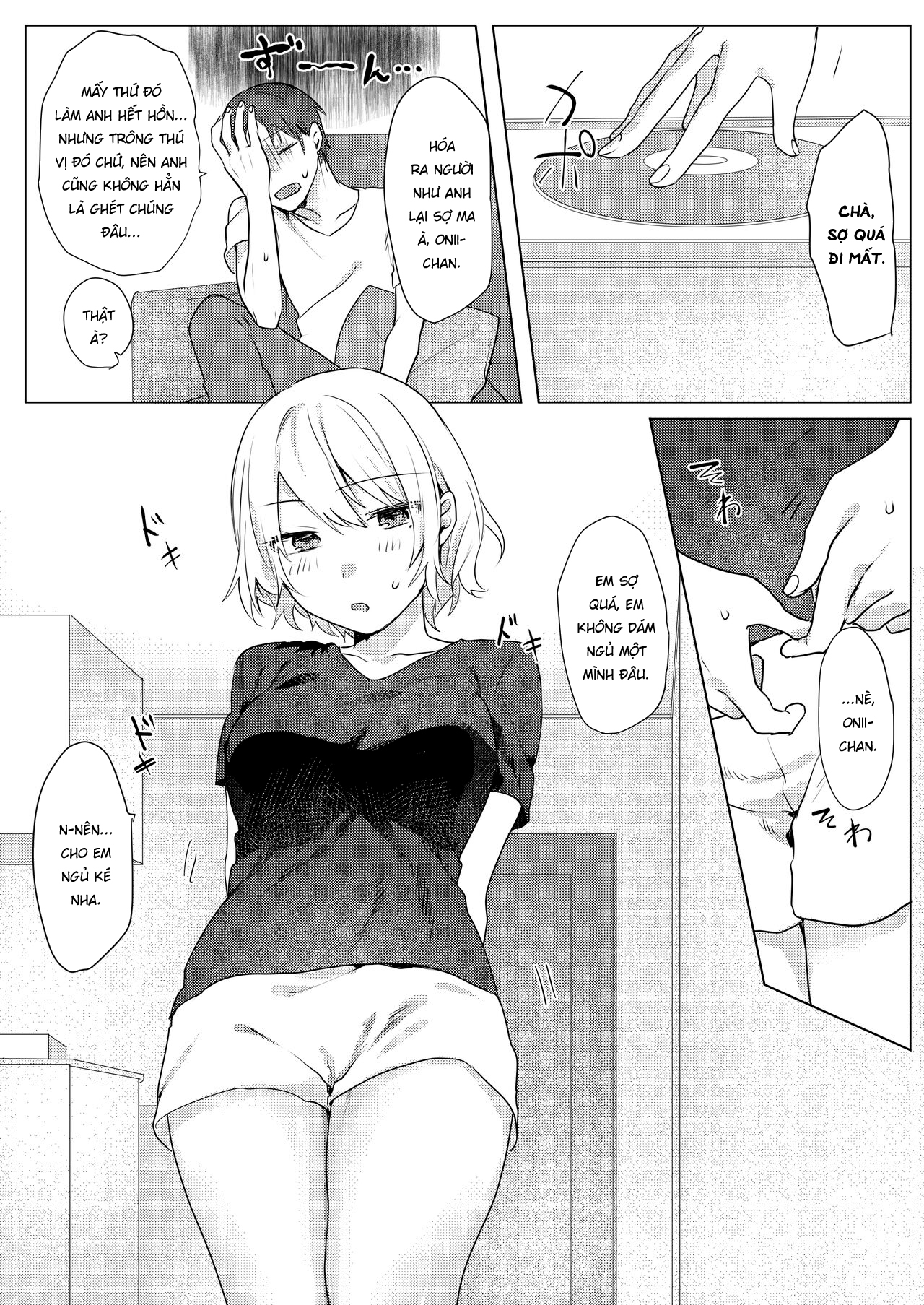 Đọc truyện hentai Kế hoạch dụ dỗ Onii-chan của tôi - Oneshot ngọt