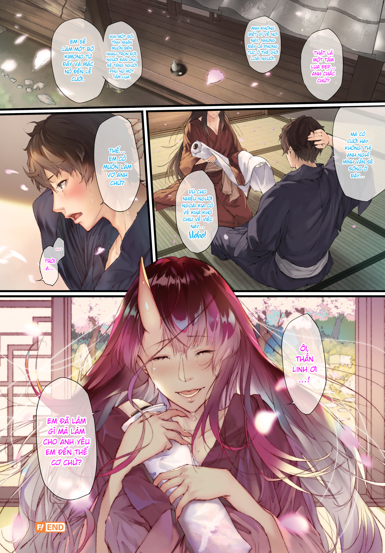 Đọc truyện hentai Tấm Lụa Trao Duyên - Oneshot