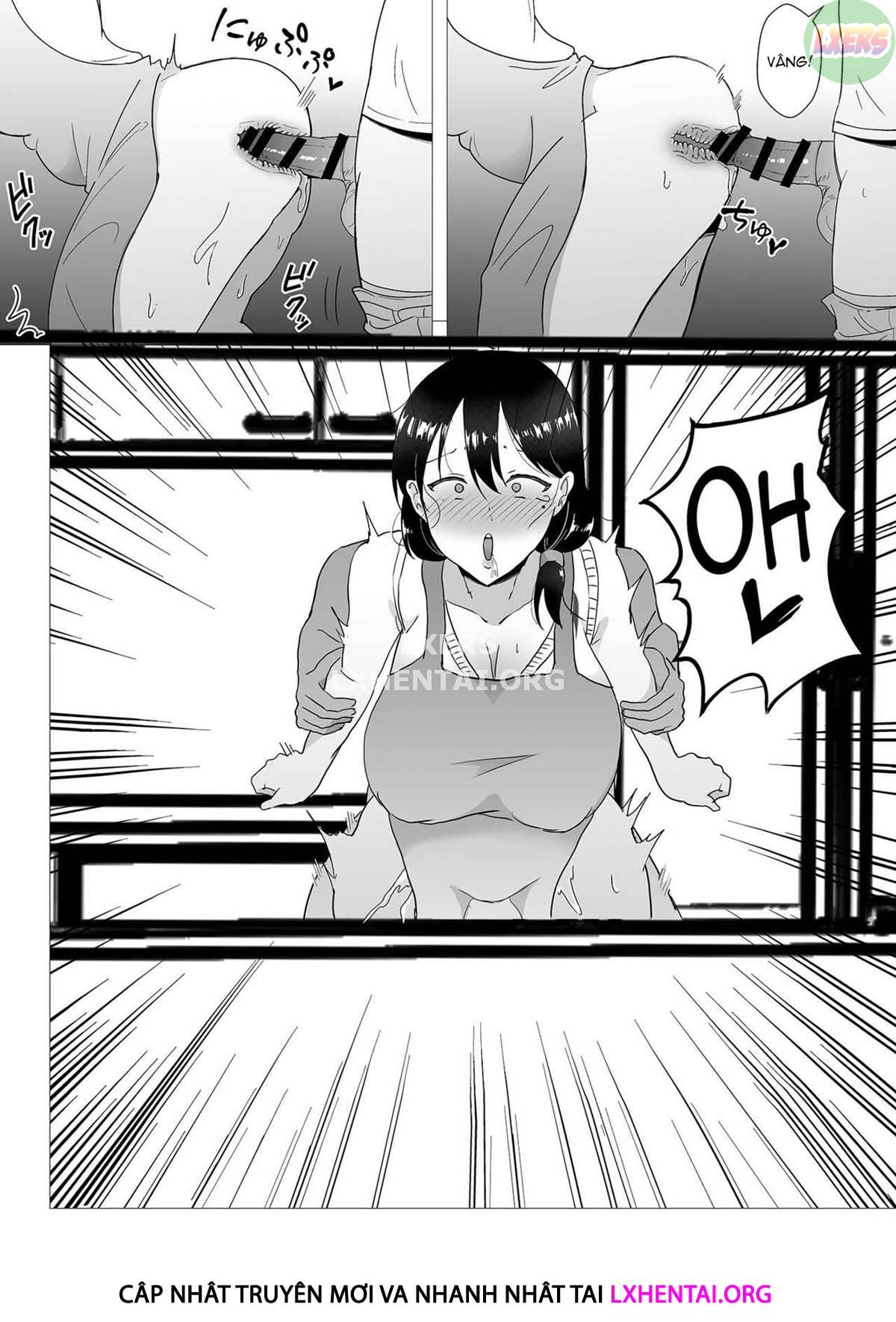 Đọc truyện hentai Người mẹ yêu quý của tôi, cô bạn gái ngốc nghếch của tôi - Chap 2