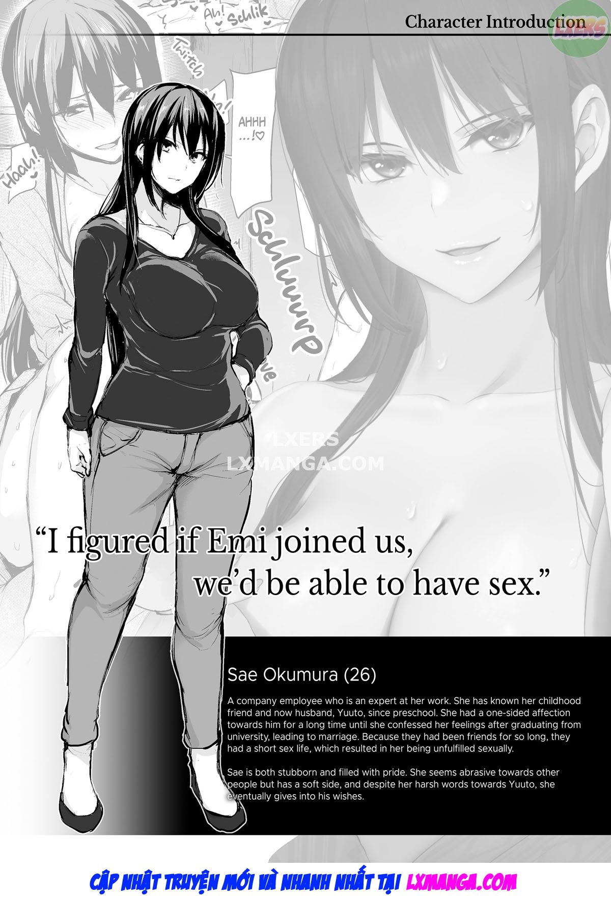 Đọc truyện hentai Không lên đỉnh nổi nếu không có hai cặp vú khủng nên vợ tôi đã đưa bạn của cô ấy đến! - Chap 2
