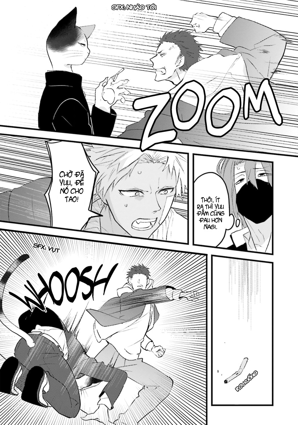 Đọc truyện hentai Trai và Mèo - Chap 1