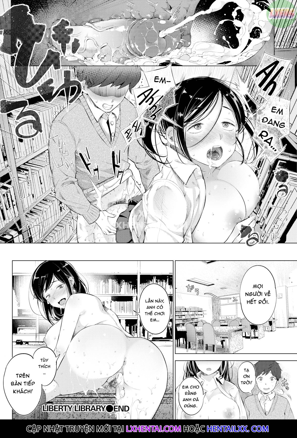 Đọc truyện hentai Thư viện Phô dâm - Oneshot
