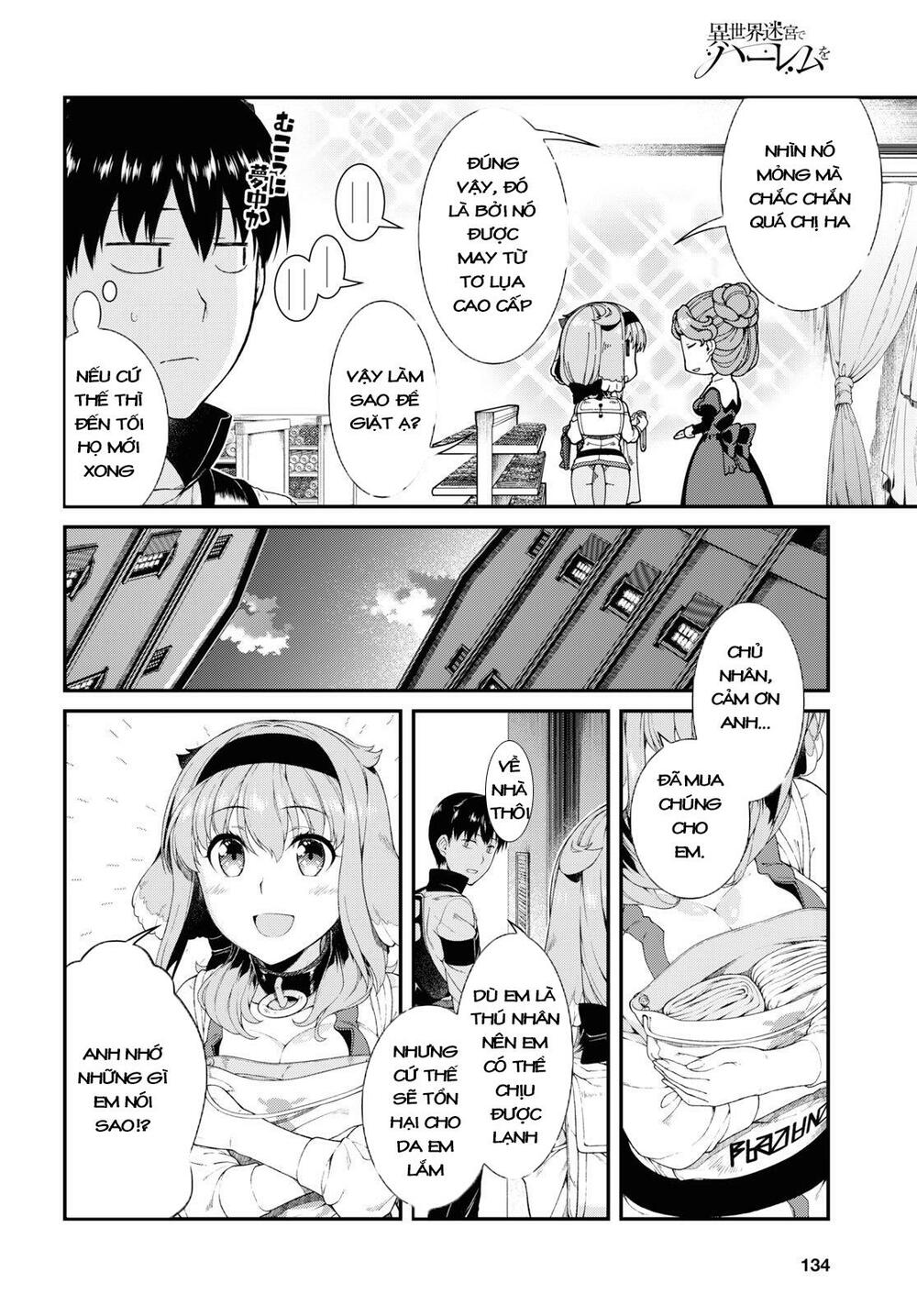 Đọc truyện hentai Lập Harem Chốn Mê Cung Ở Dị Giới Chap 26