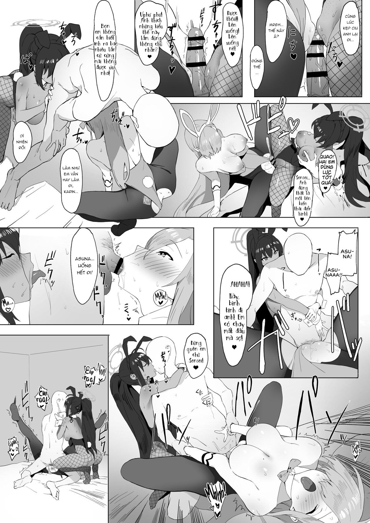 Đọc truyện hentai Lại là chịch hai nàng thỏ! - Like để được chịch thêm gái thỏ!