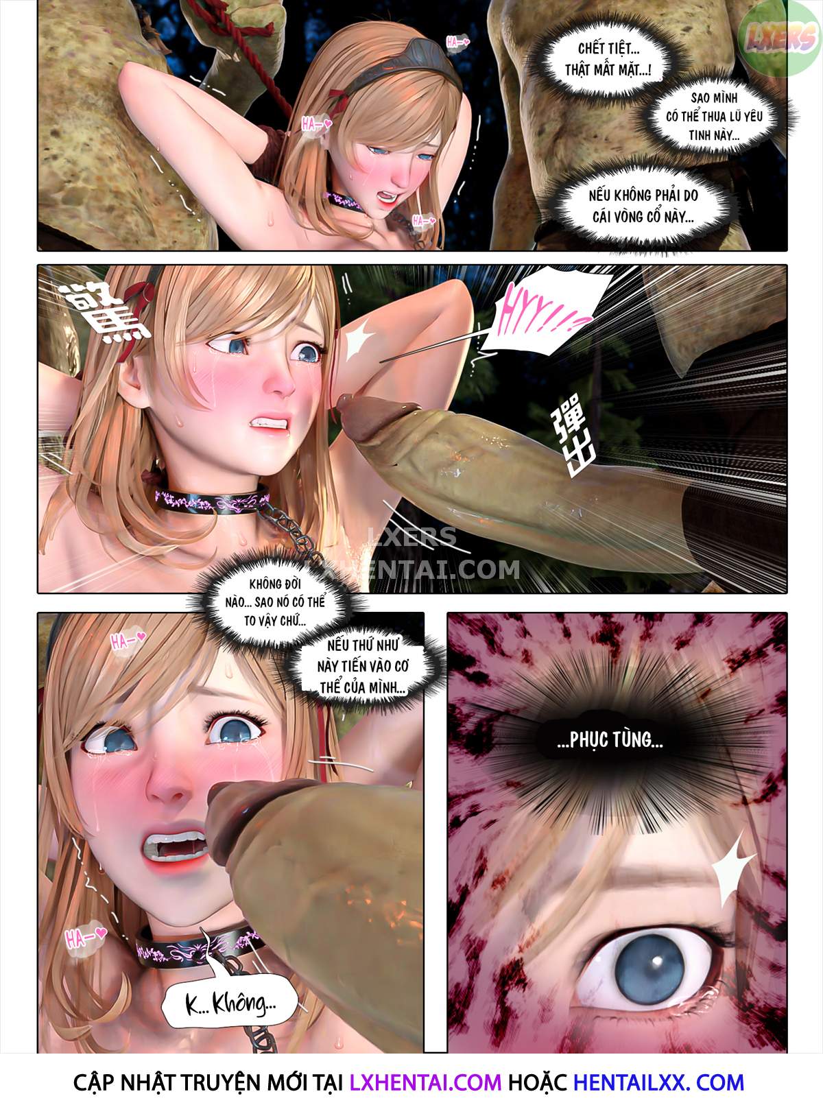 Đọc truyện hentai The Rose Fall Into Darkness - Chap 3