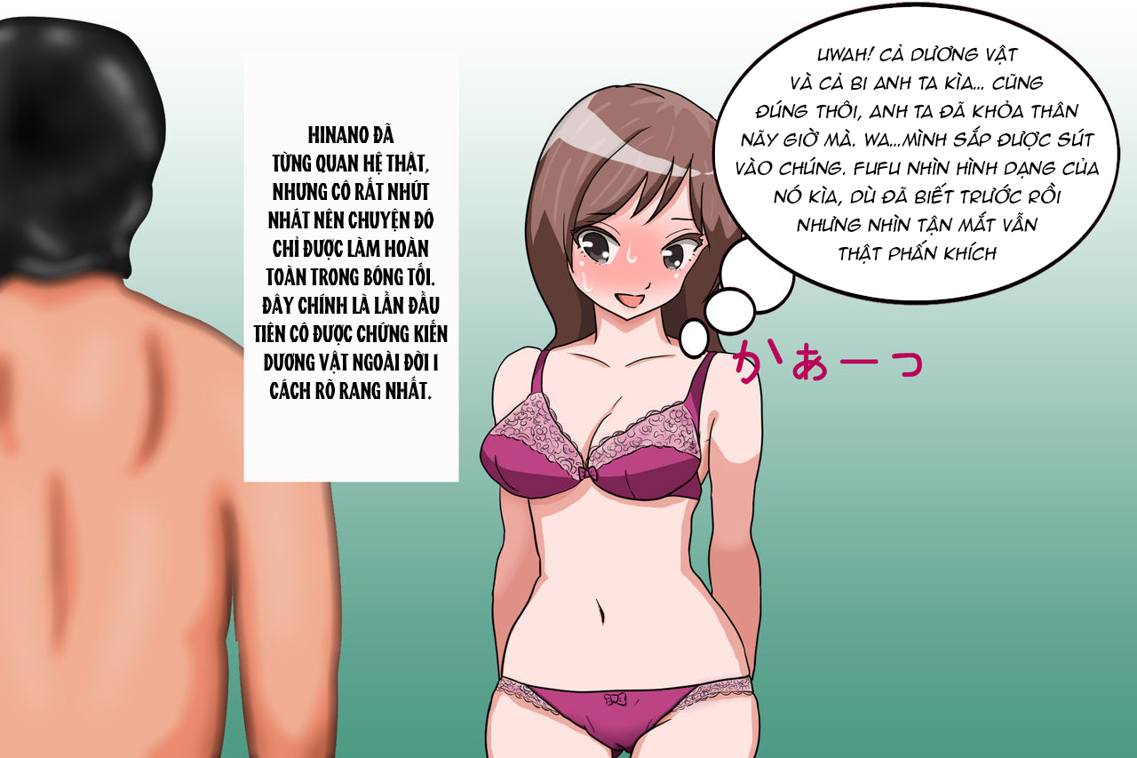 Đọc truyện hentai Hinano-san, Hajimete - Chap 2 + 3: End.