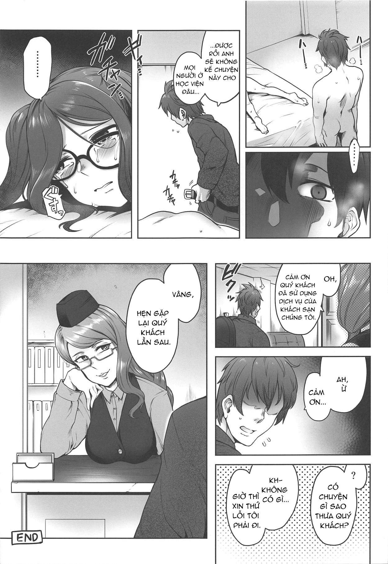 Đọc truyện hentai Cô gái tôi book ở nhà thổ là Akuta-san, người chung học viện - Oneshot