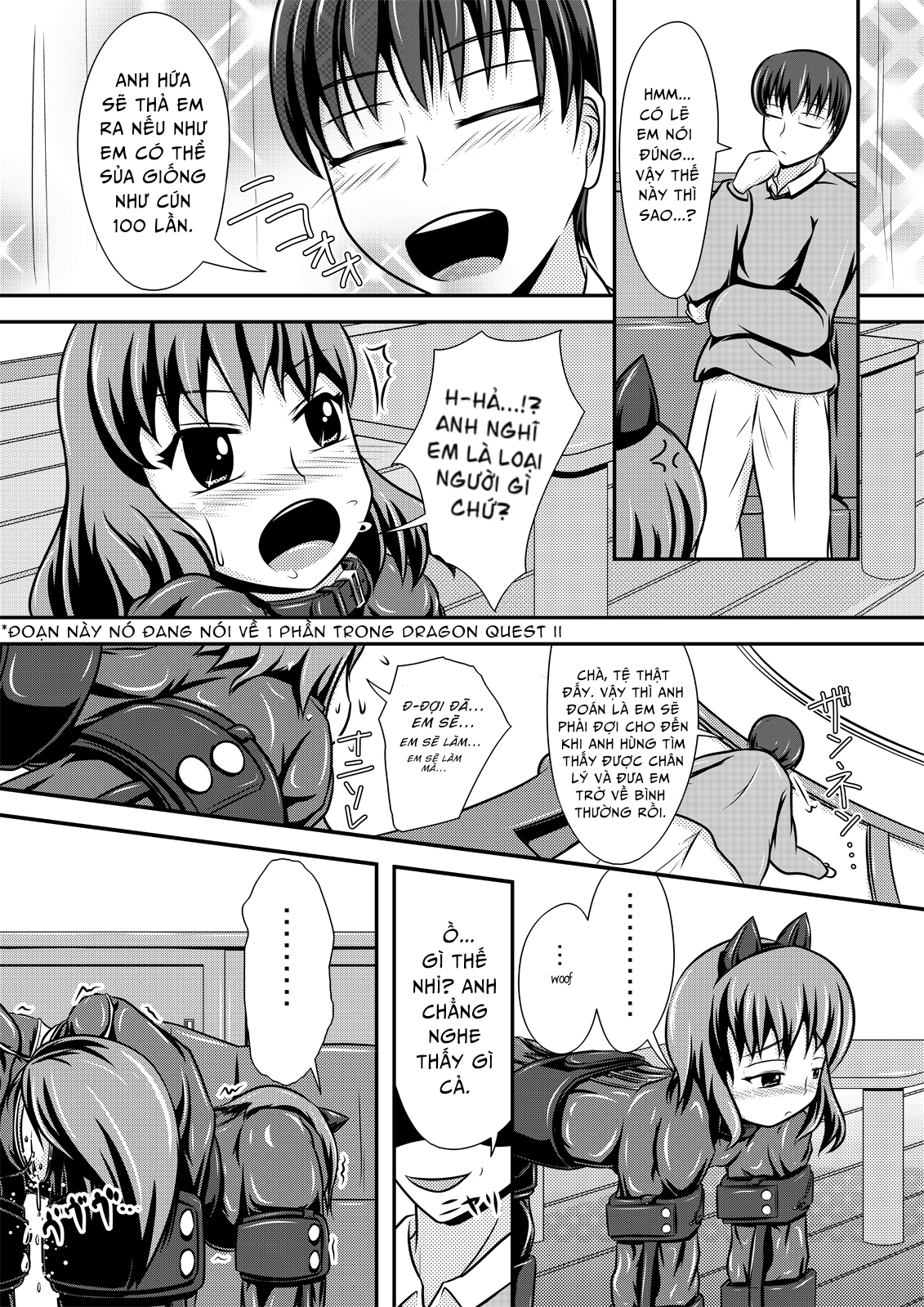 Đọc truyện hentai Hitoinu Banashi Oneshot