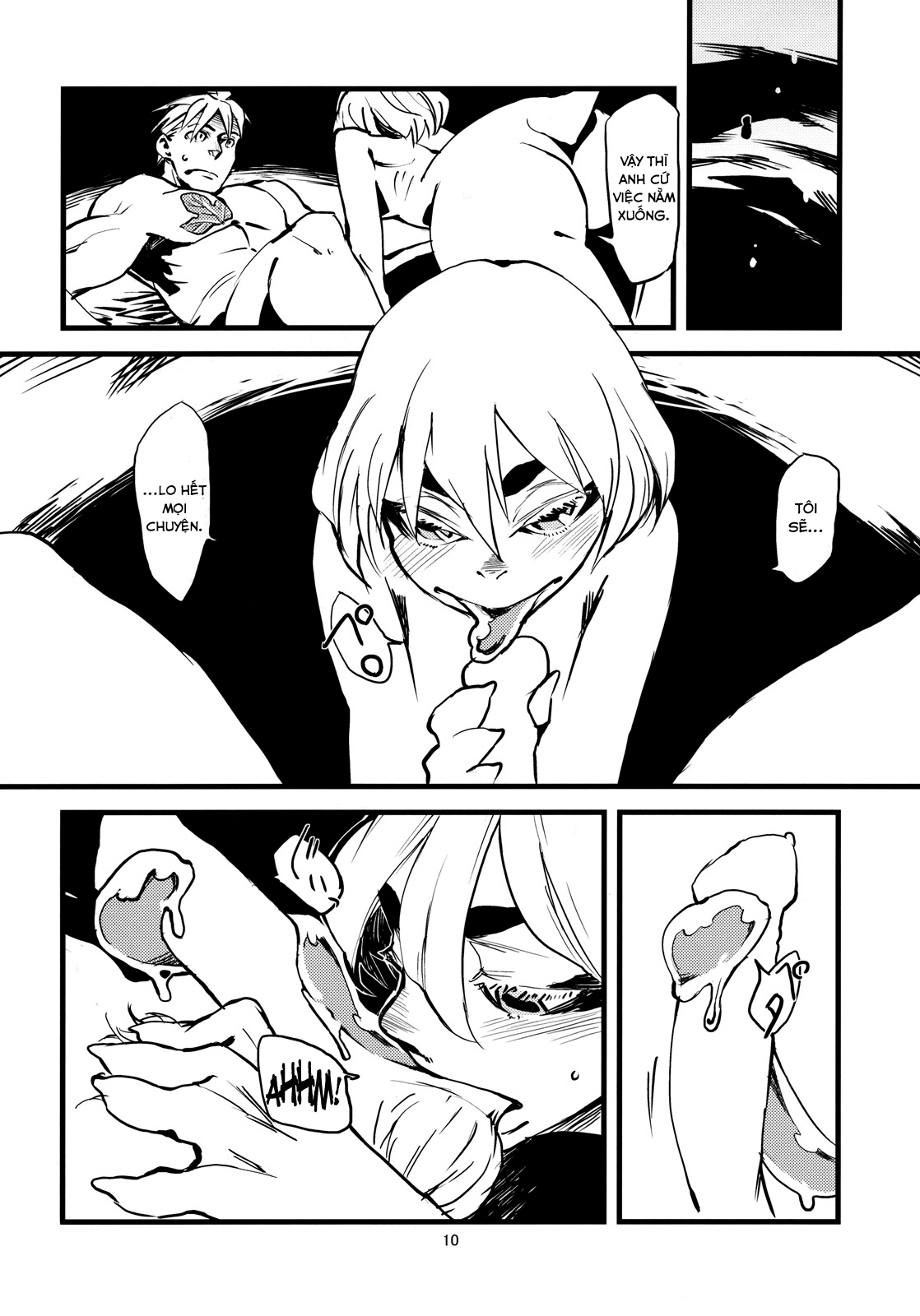 Đọc truyện hentai Kẻ làm điều ác phi nhân loại - Chap 3.0: Ếch và Rắn