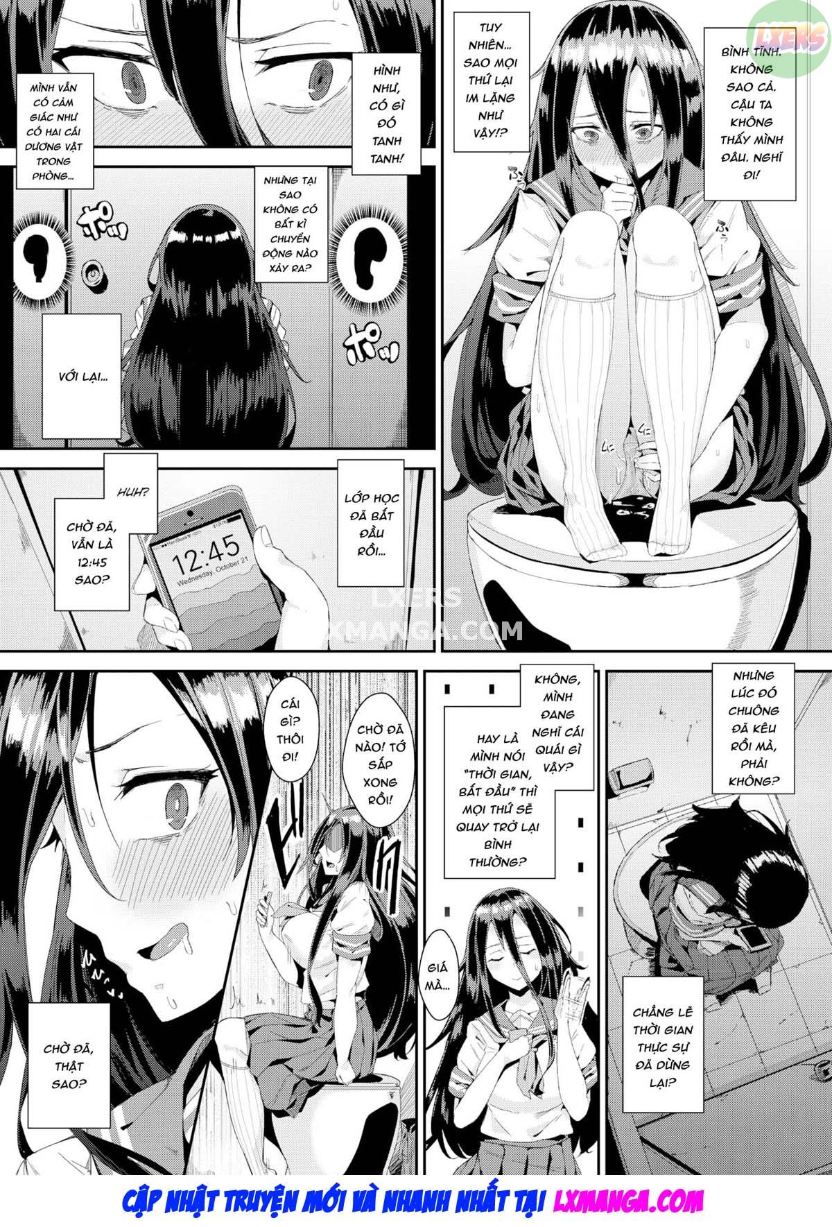 Đọc truyện hentai Yokkyuu Fuman no Time Keeper - Oneshot