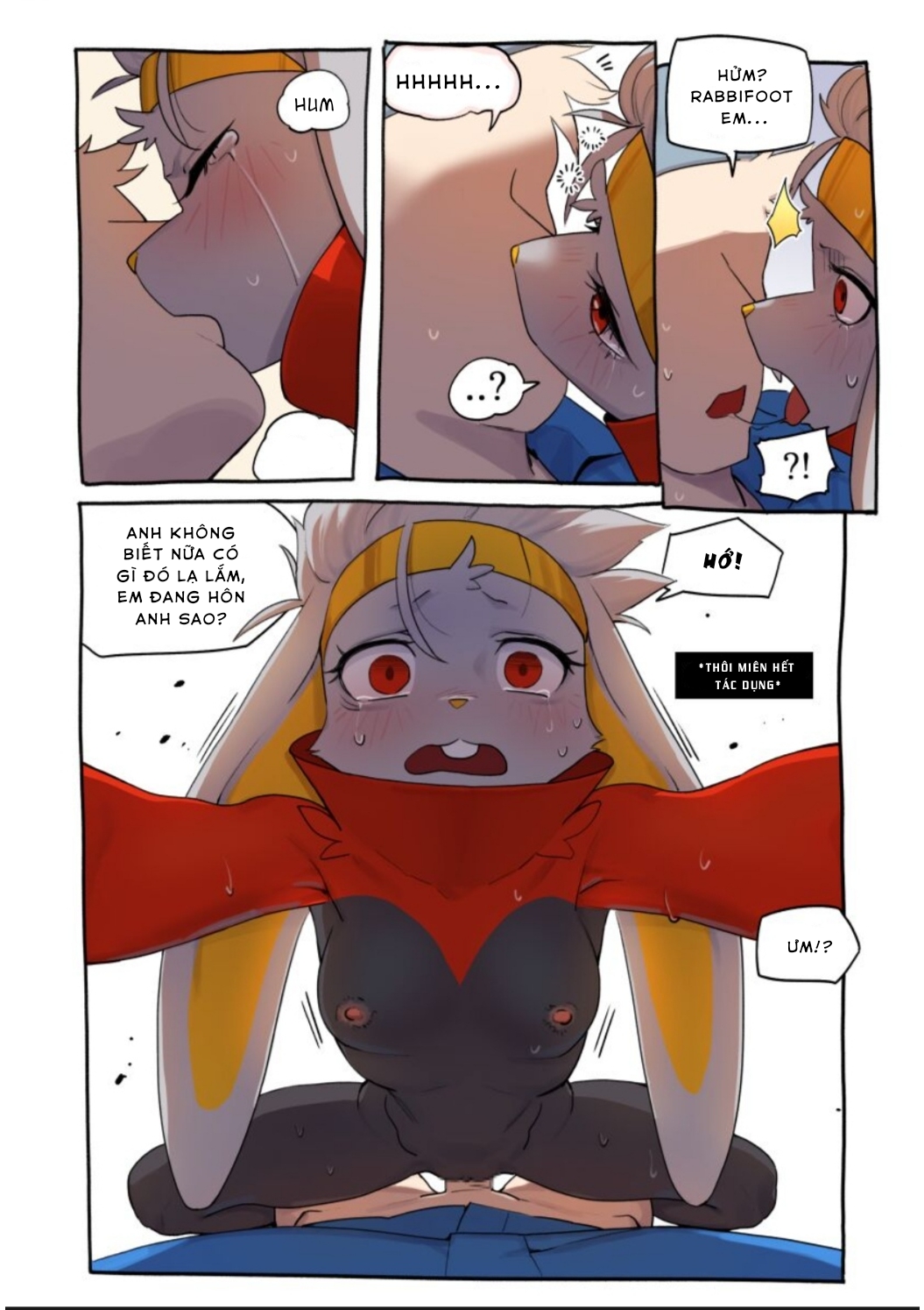 Đọc truyện hentai Rabbifoot đang nổi loạn! - Oneshot