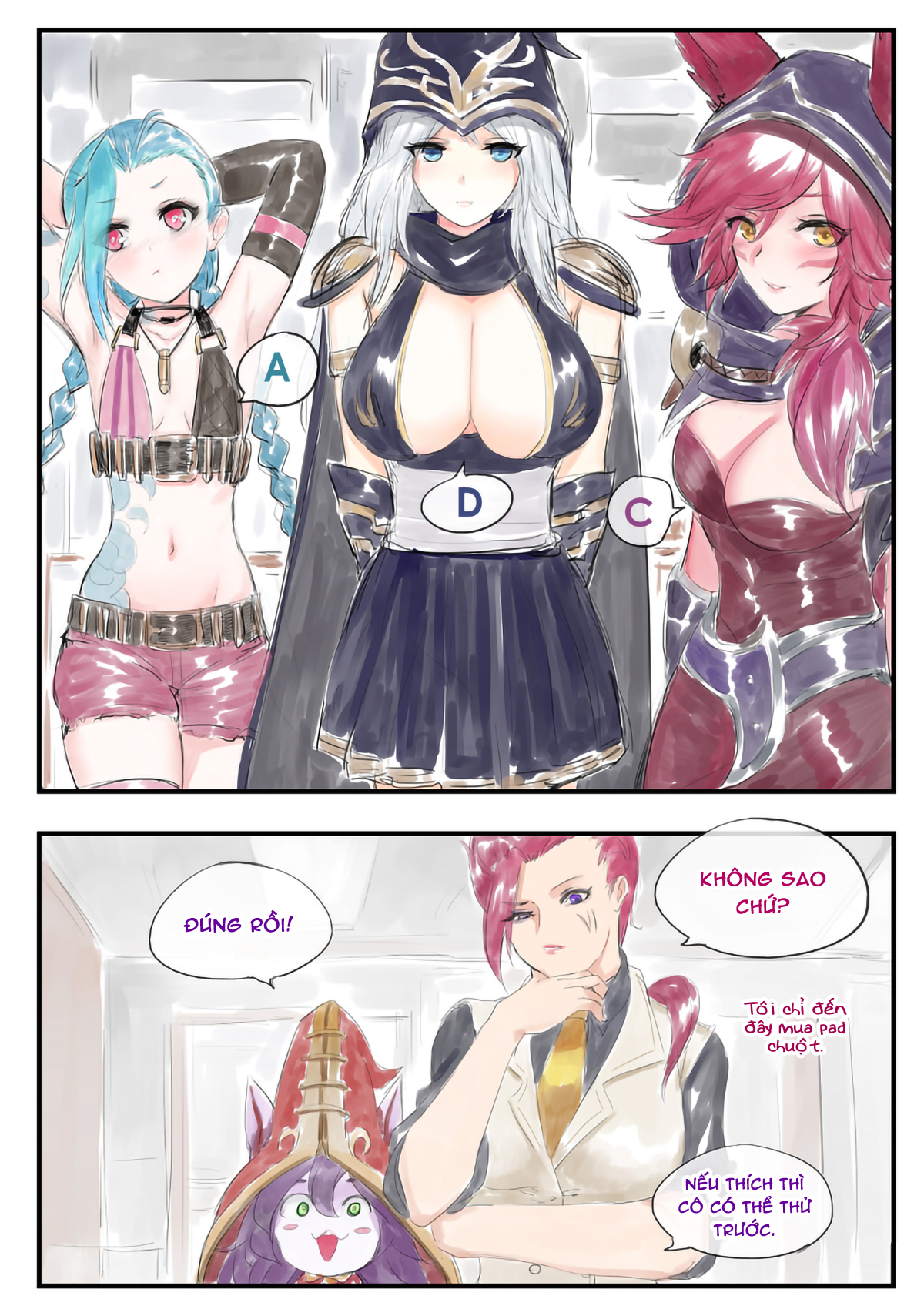 Đọc truyện hentai ADC&ACE - Oneshot