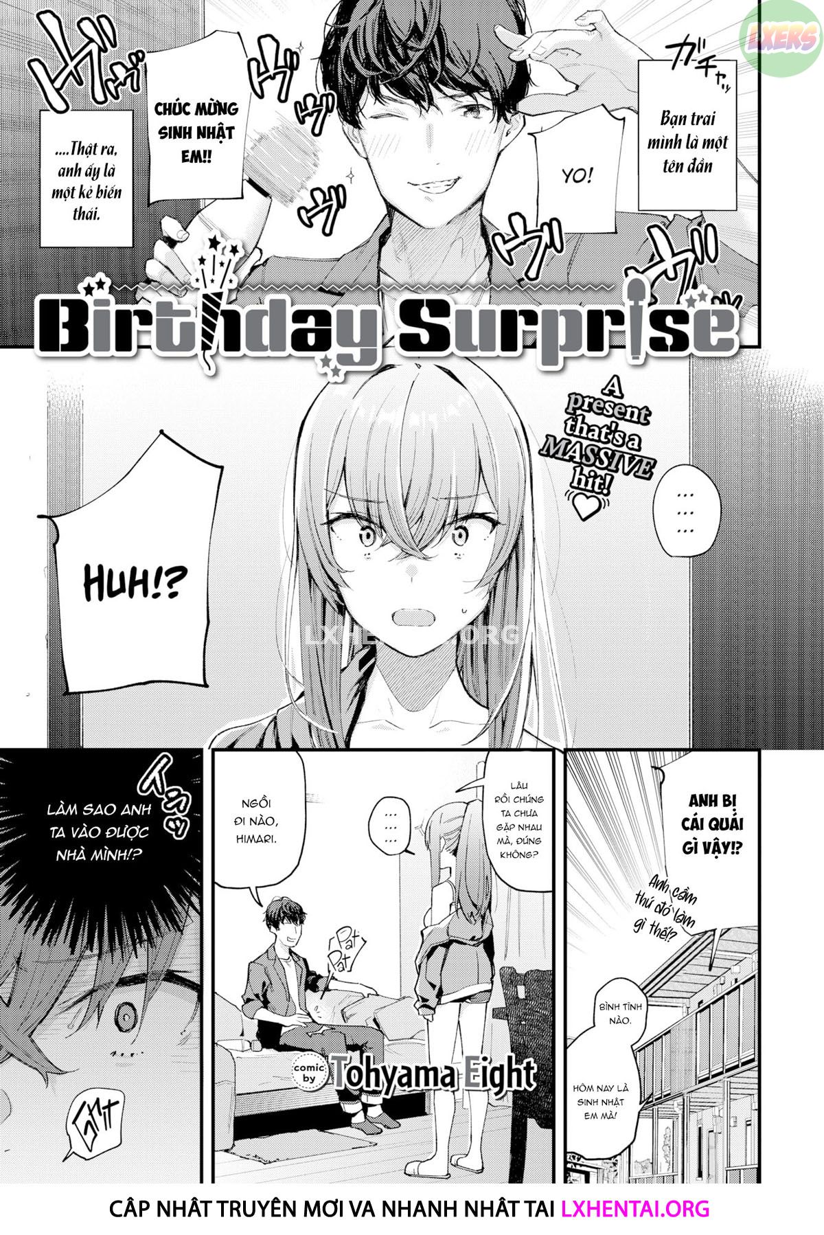 Đọc truyện hentai Sinh nhật bất ngờ - Oneshot