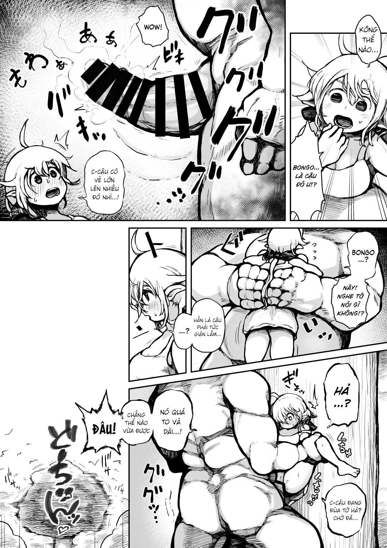 Đọc truyện hentai Bé Elf và tên Orc cùng nhau lớn lên - 1 shot